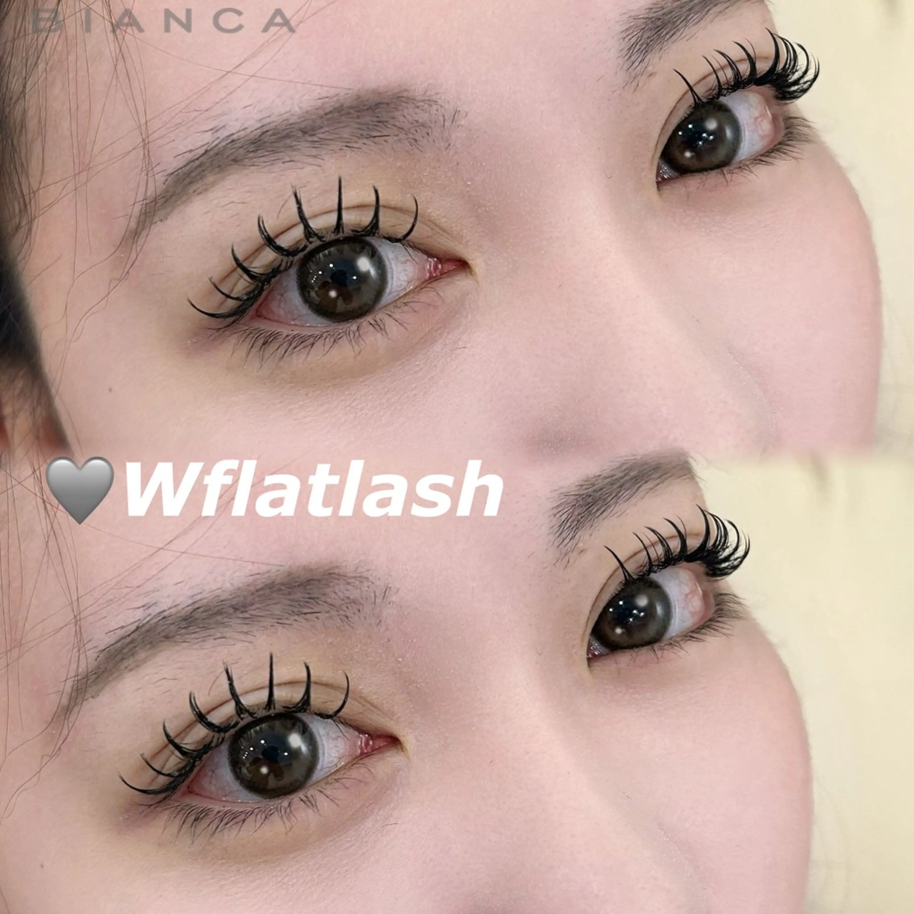 ダブルフラットラッシュ 120束〈恵比寿.渋谷.原宿🐾〉の写真