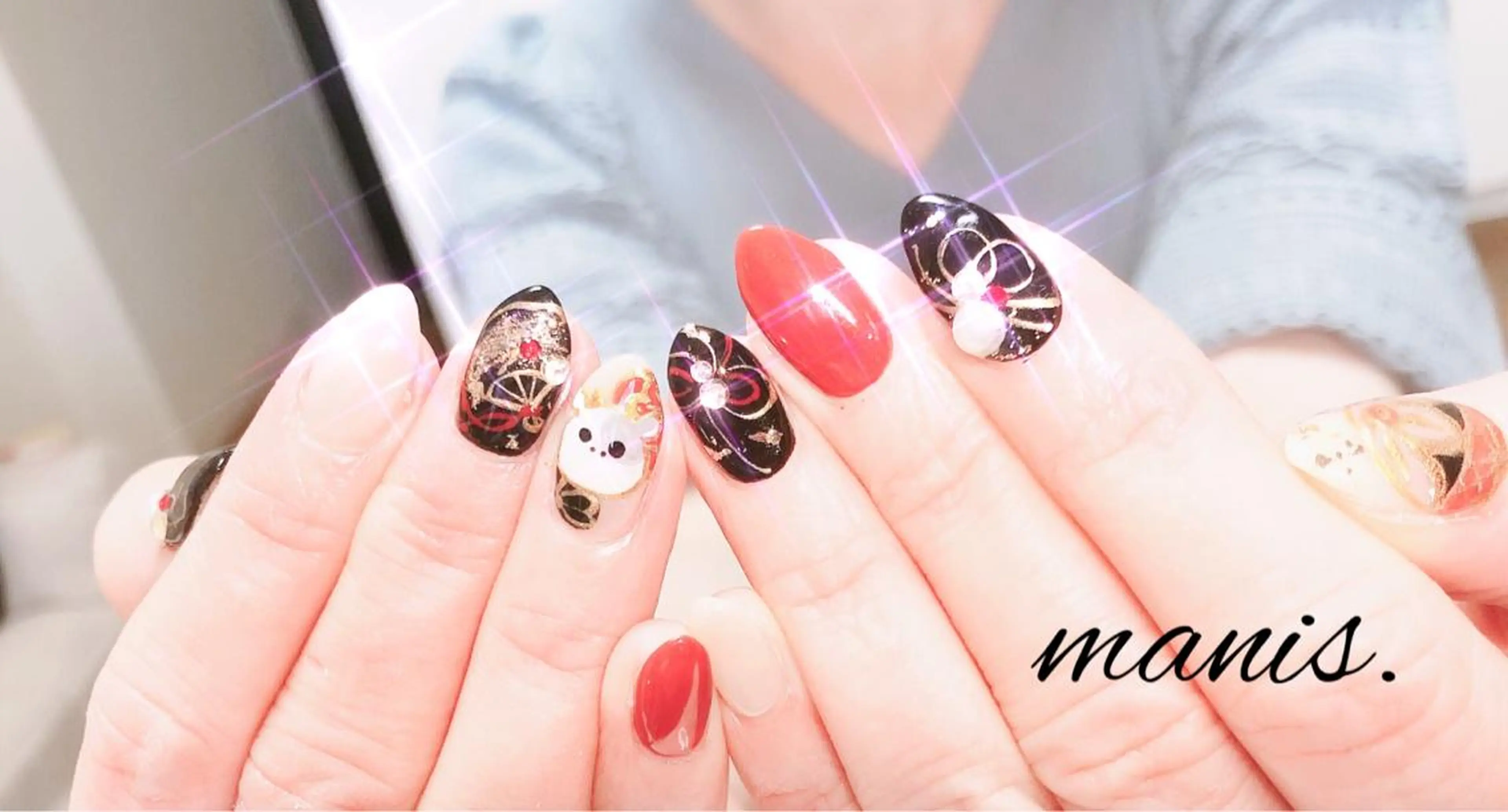 ネイル manis .のネイルデザイン