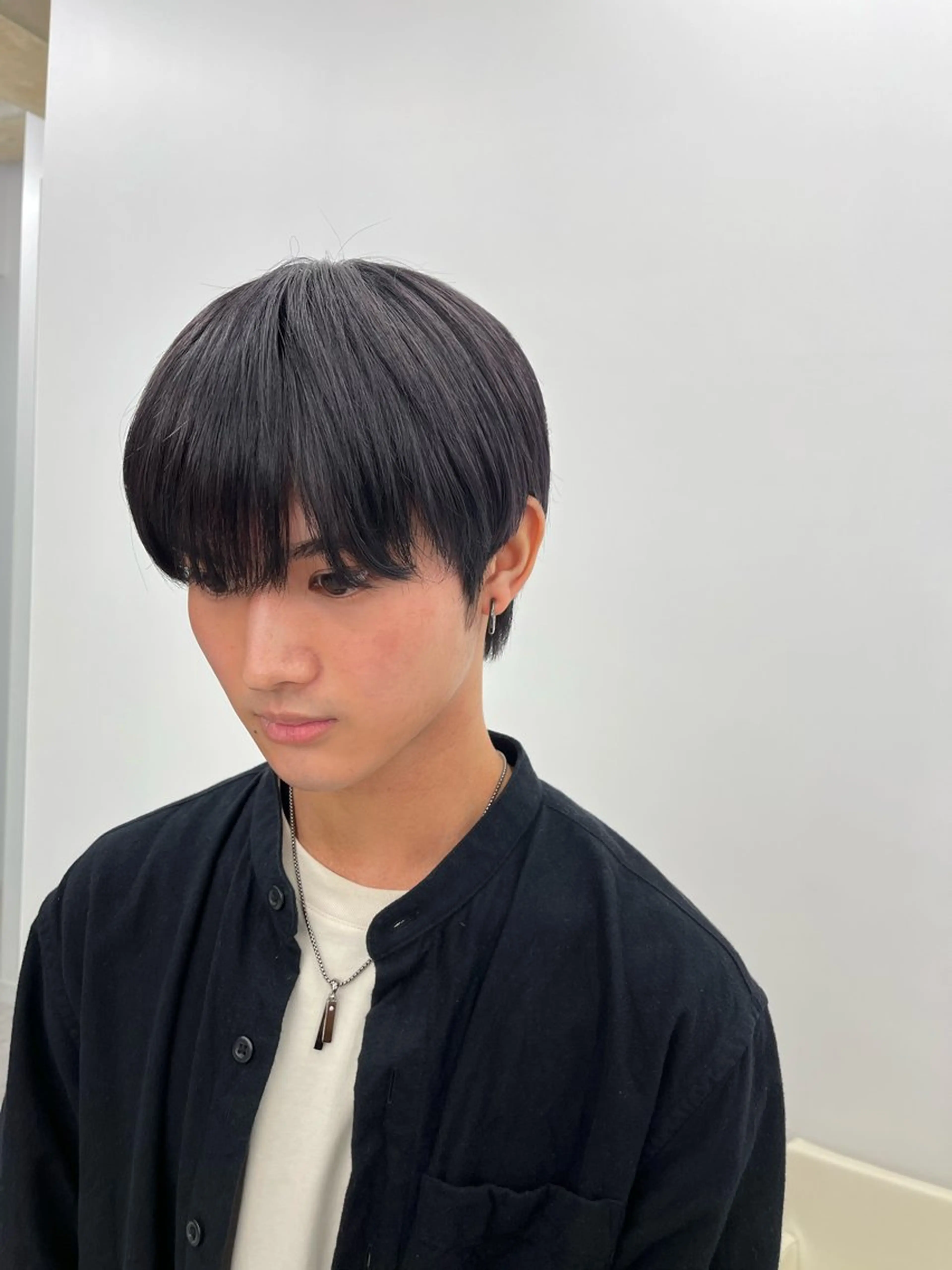 カラー メンズ 森龍馬 メンズ専門美容師のヘアスタイル