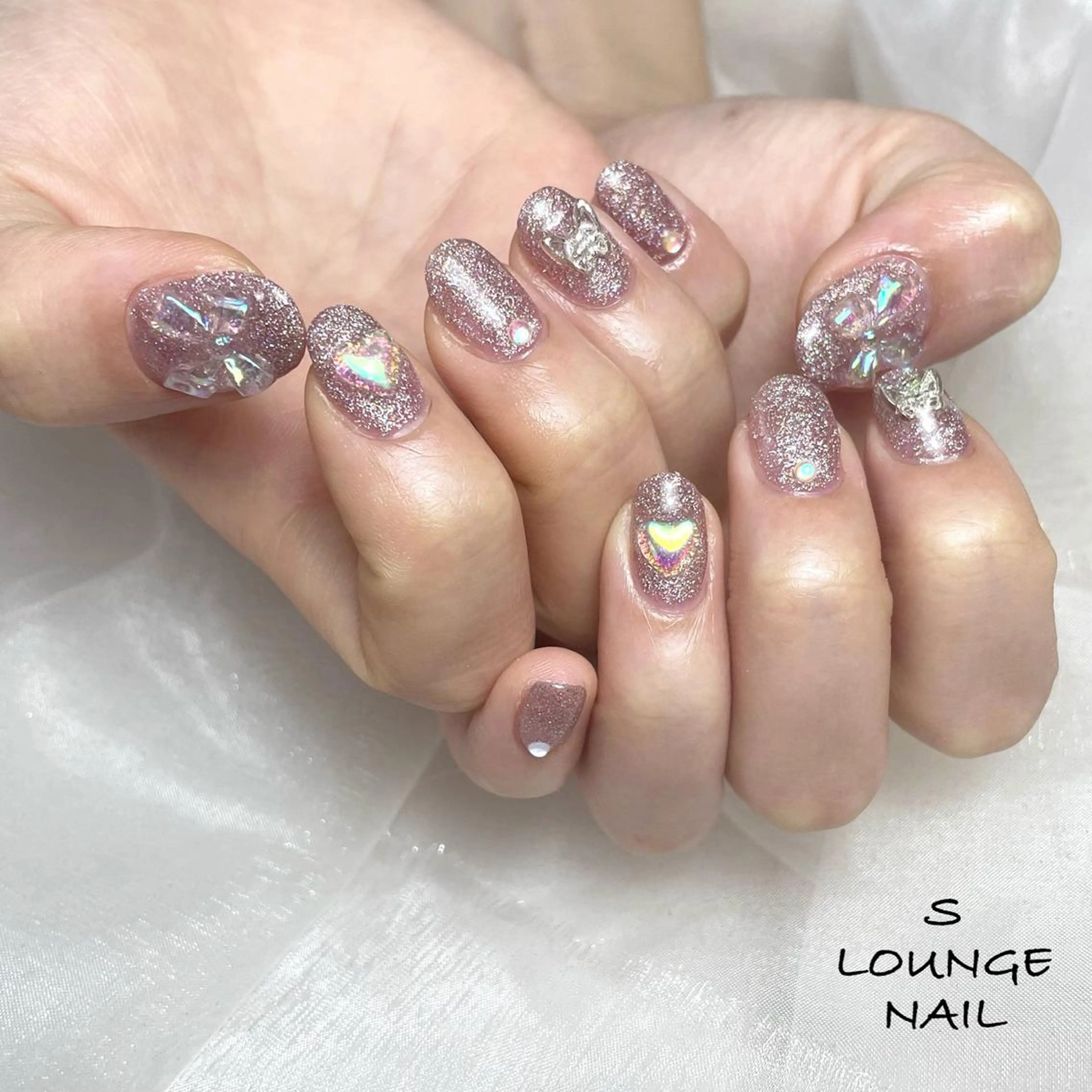 ネイル ハンドネイル フットネイル S LOUNGE NAIL所属・パーツたくさん🍓 SUMIのネイルデザイン