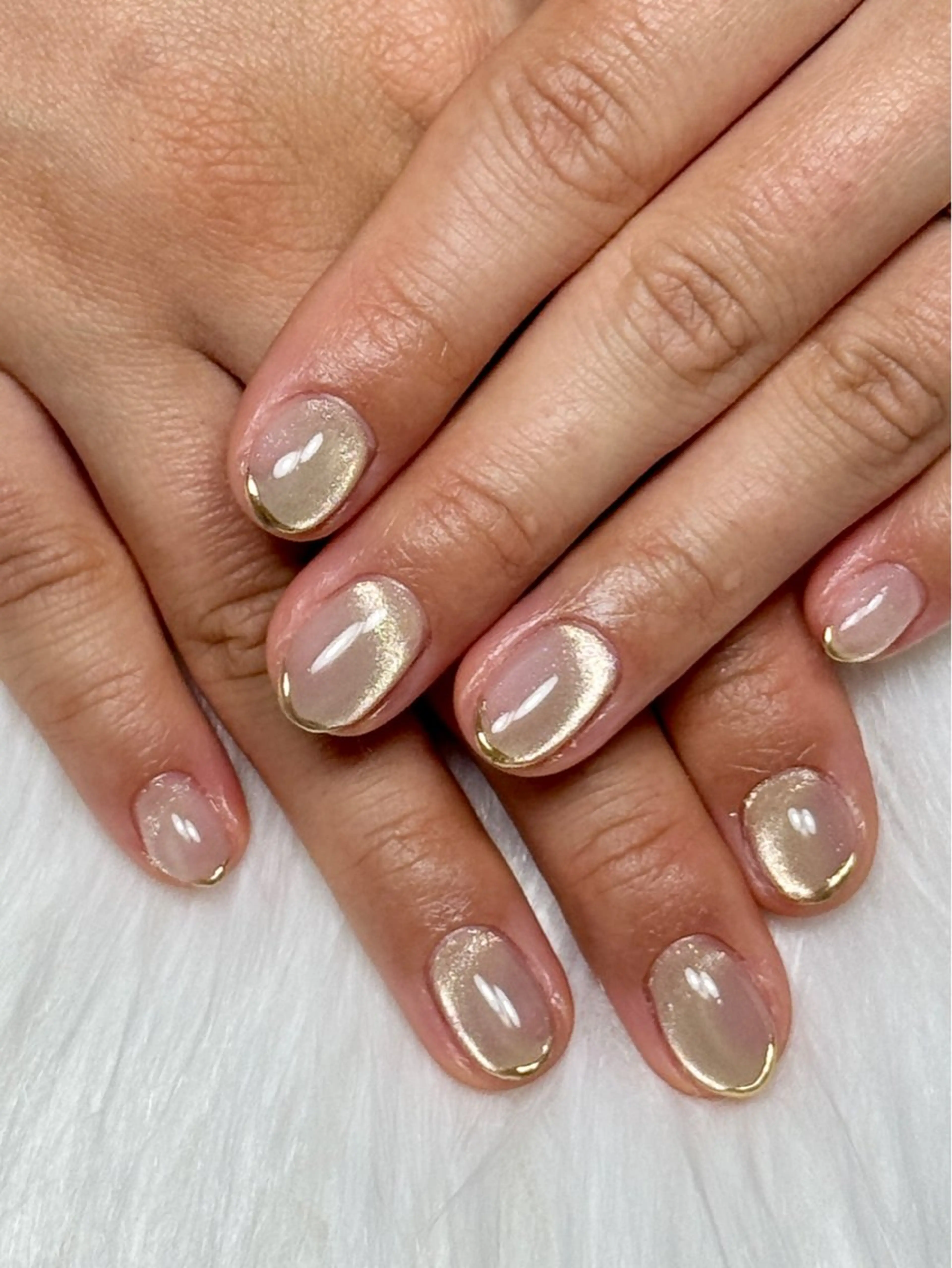 ネイル マグネットネイル ミラーネイル Nailsalon   Luxe所属・nail salon Luxe【リュクス】のネイルデザイン