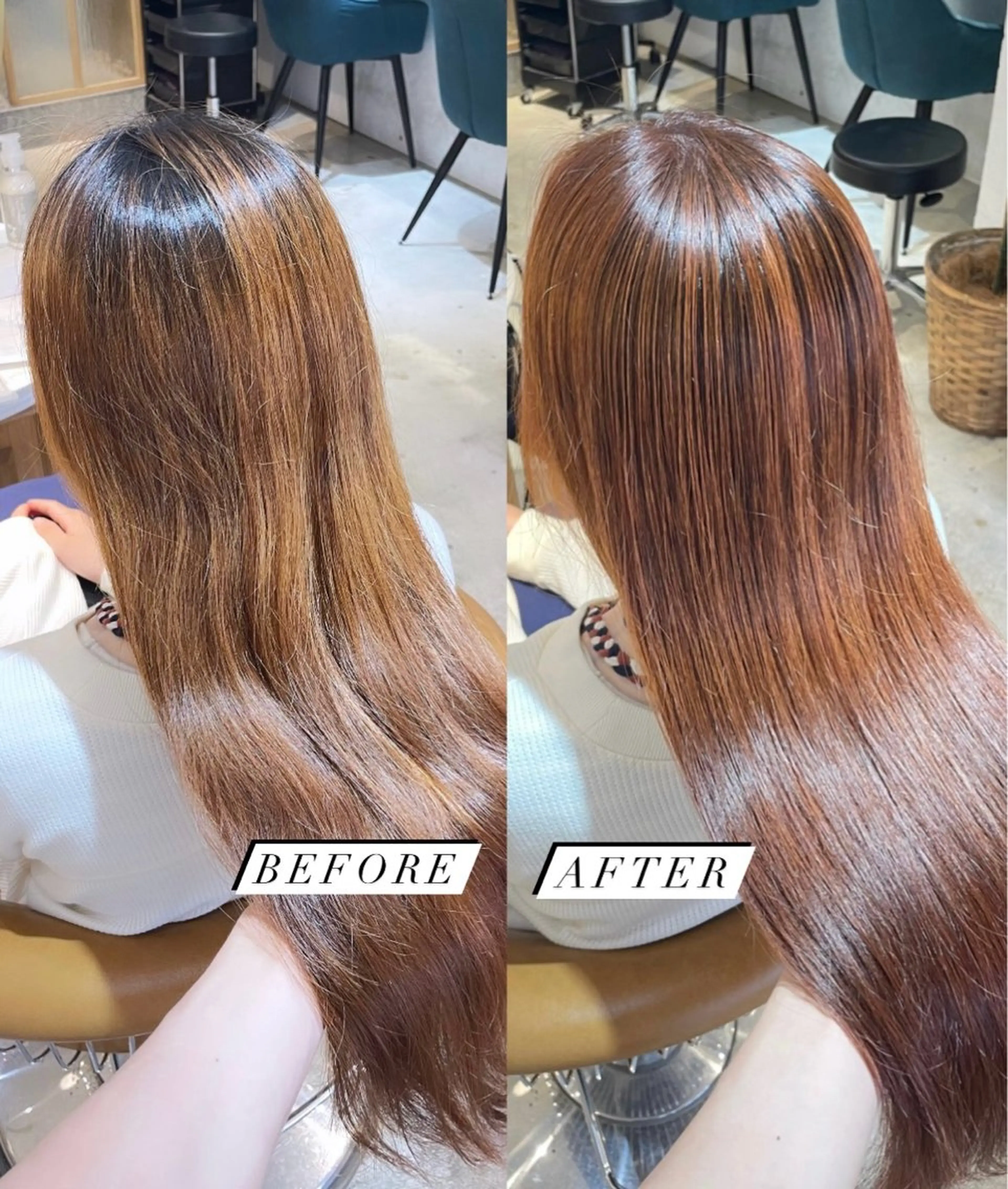 ロング カラー Hair&Make Allure所属・塩谷康生/髪質改善 /ボブ/縮毛矯正のヘアスタイル