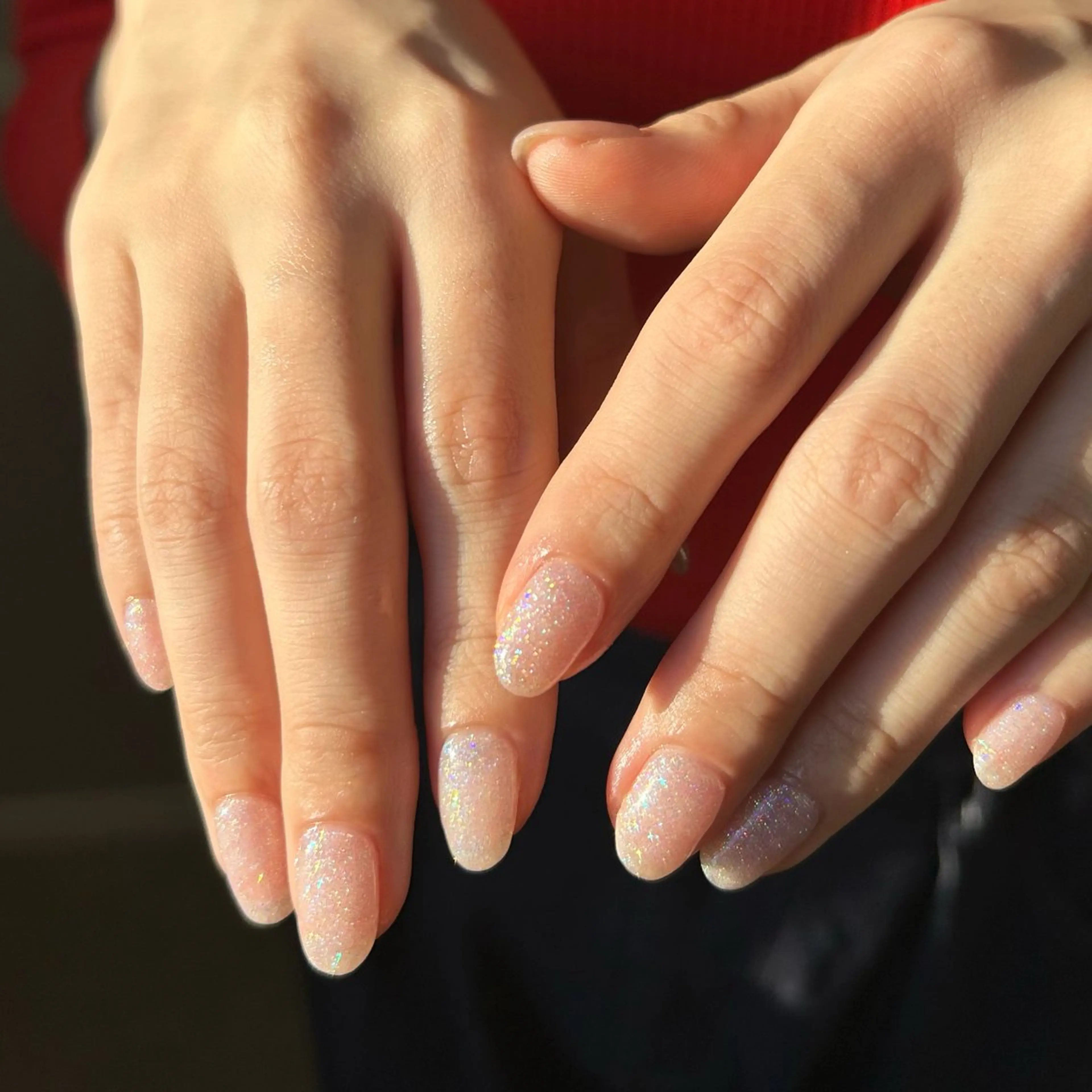 ネイル ラメ(グリッター) ワンカラーネイル 山本 彩加のネイルデザイン