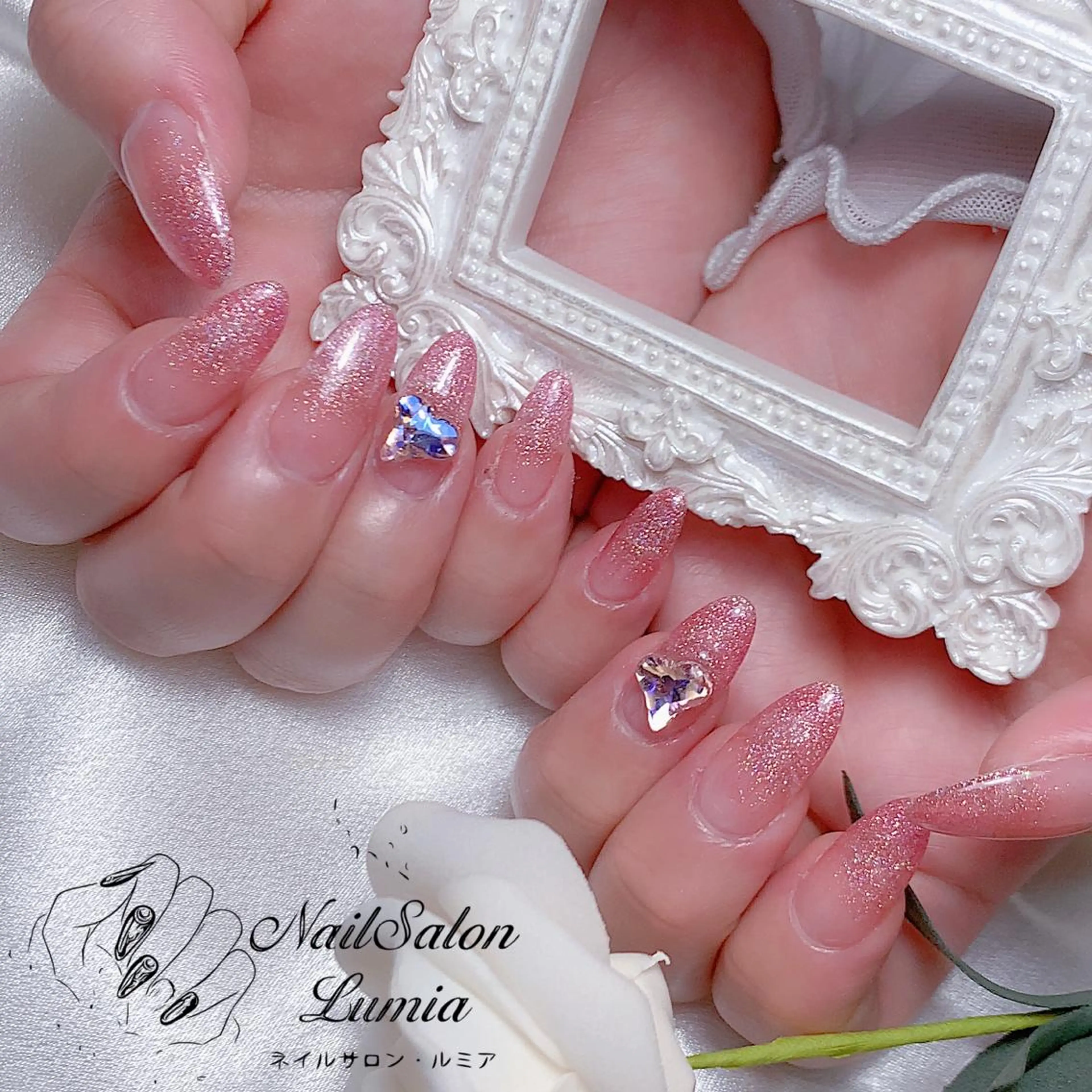 ネイル ハンドネイル ネイルサロン ルミア Lumia 店長のネイルデザイン