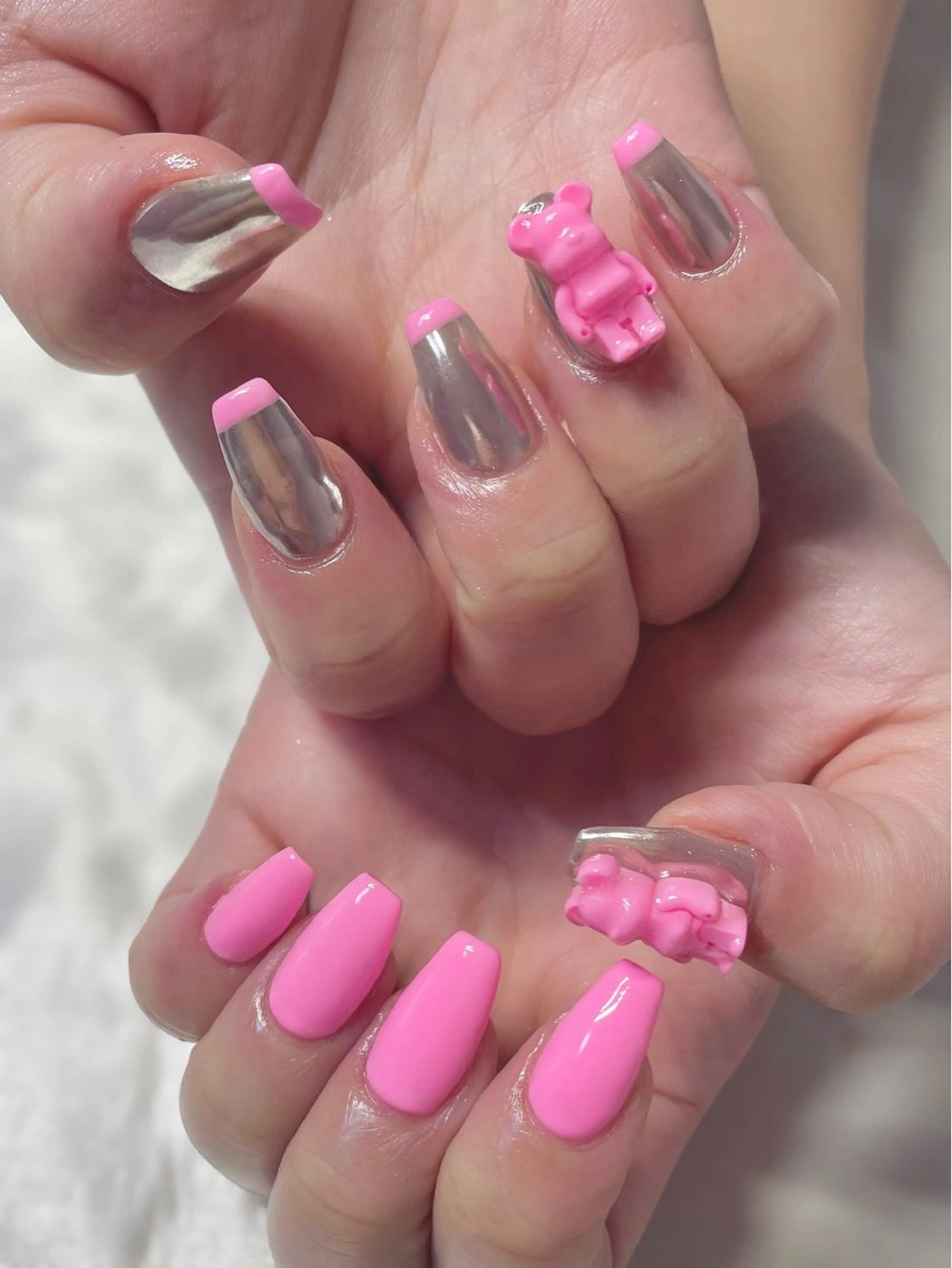 ネイル 長さ出し ハンドネイル RUMI nailのネイルデザイン