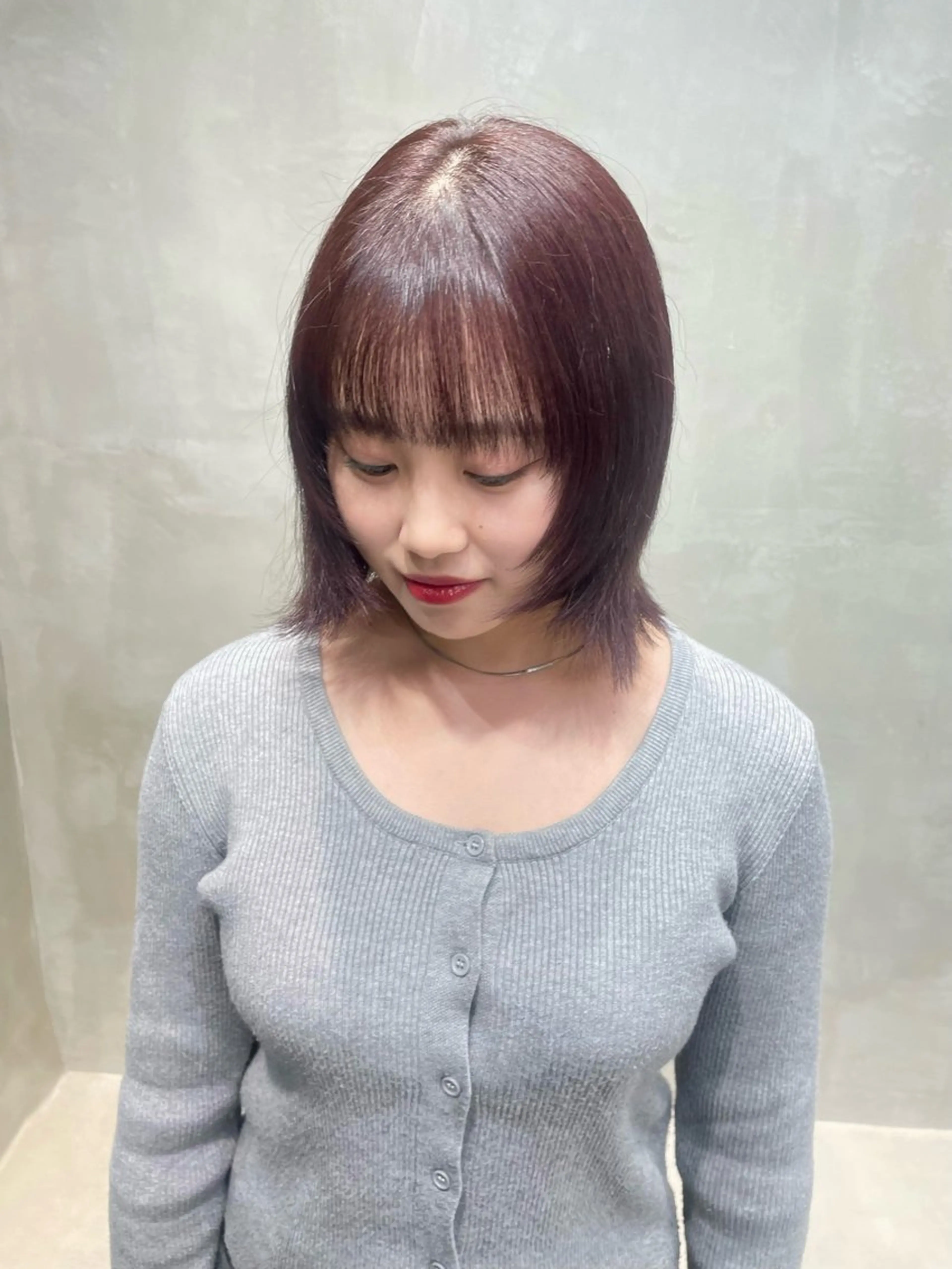 カラー ヘアカラー トリートメント カノン/アニオタ🧡 暖色/酸性ストレートのヘアスタイル