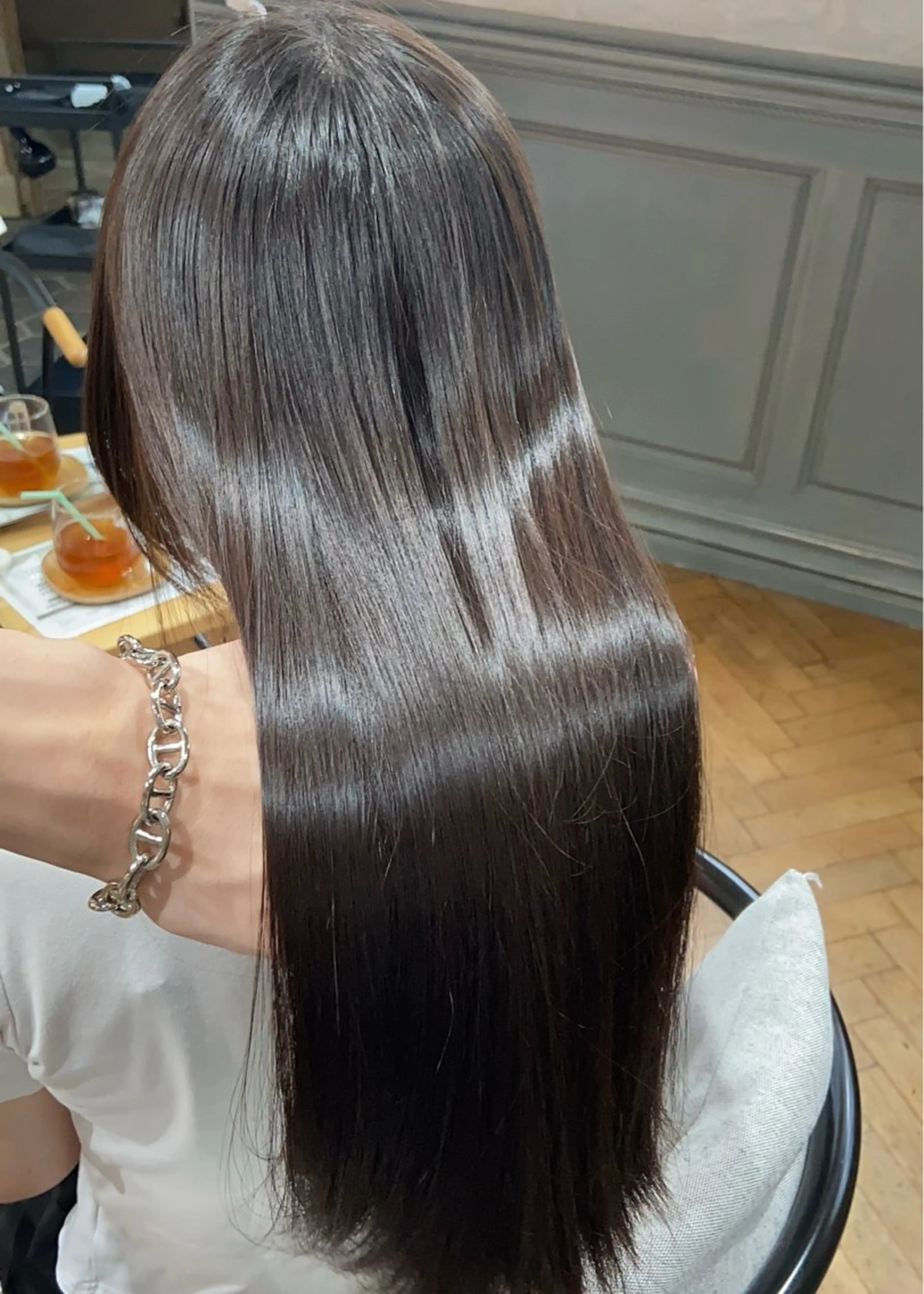 ロング メンズパーマ /髪質改善/はるたのヘアスタイル