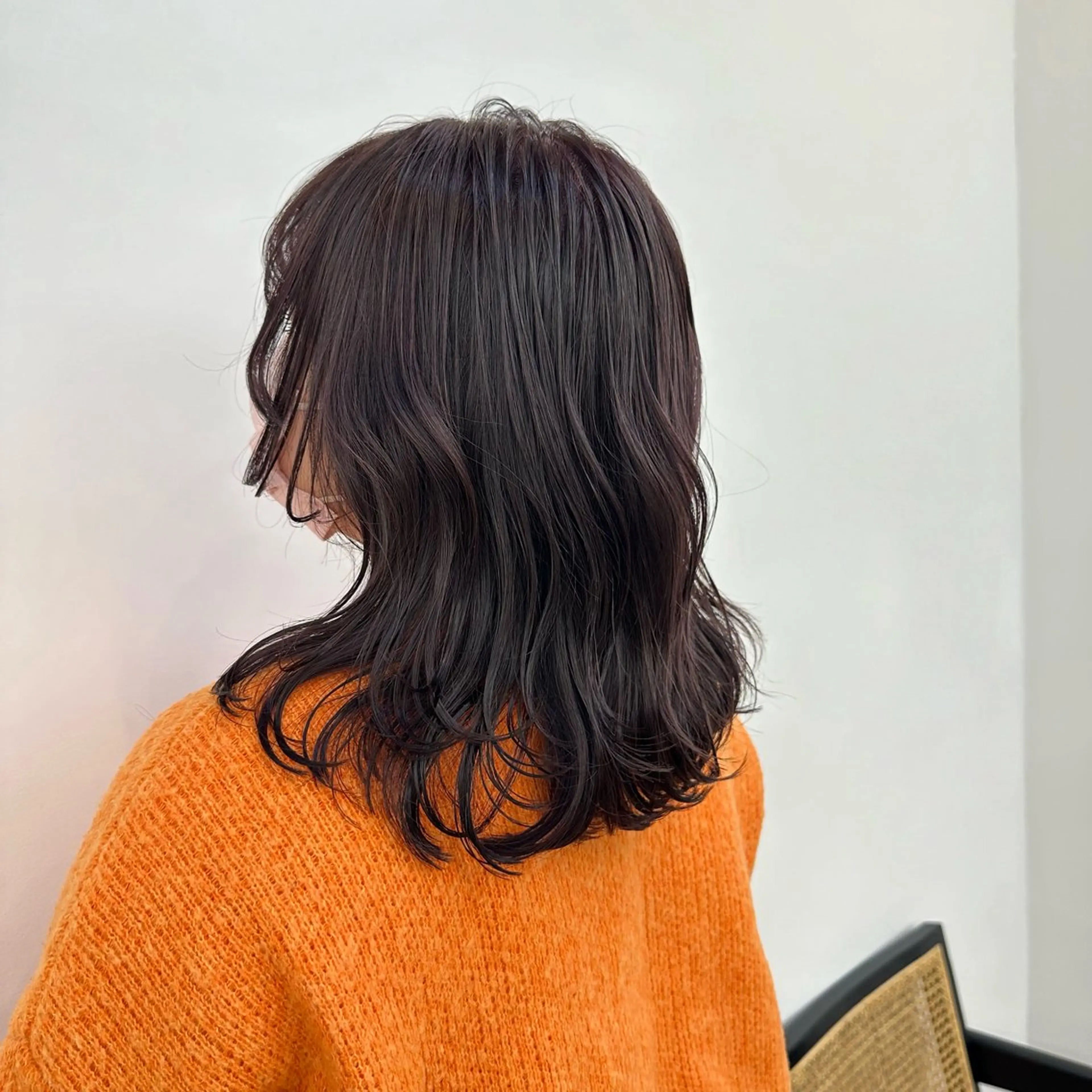 ミディアム カラー 透明感カラー OLSEN D.B.A BALLOON HAIR所属・さとう あやかのヘアスタイル