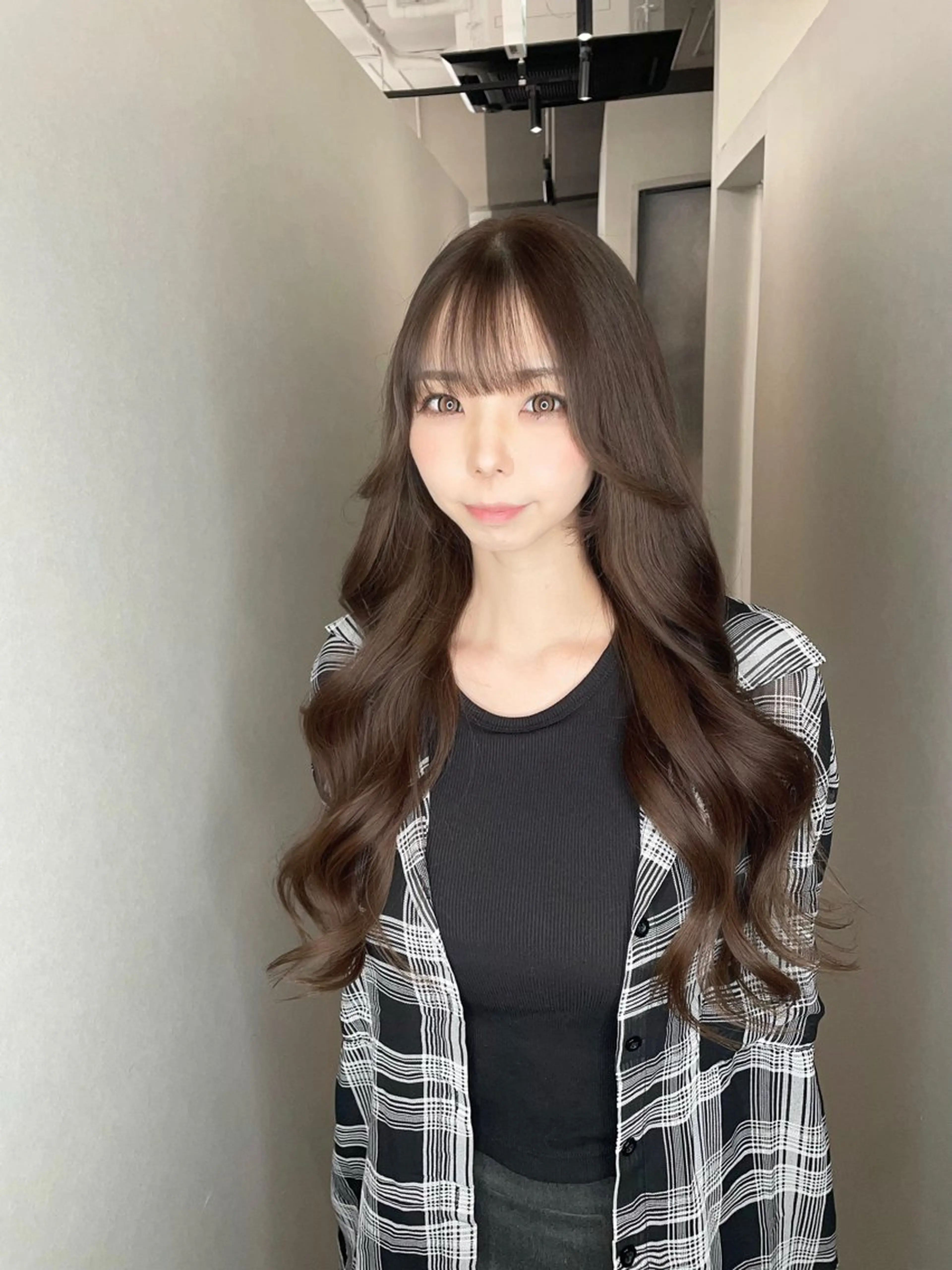 ロング カラー 透明感カラー 髪質改善 カット ヘアカラー トリートメント 今井 勝也のヘアスタイル