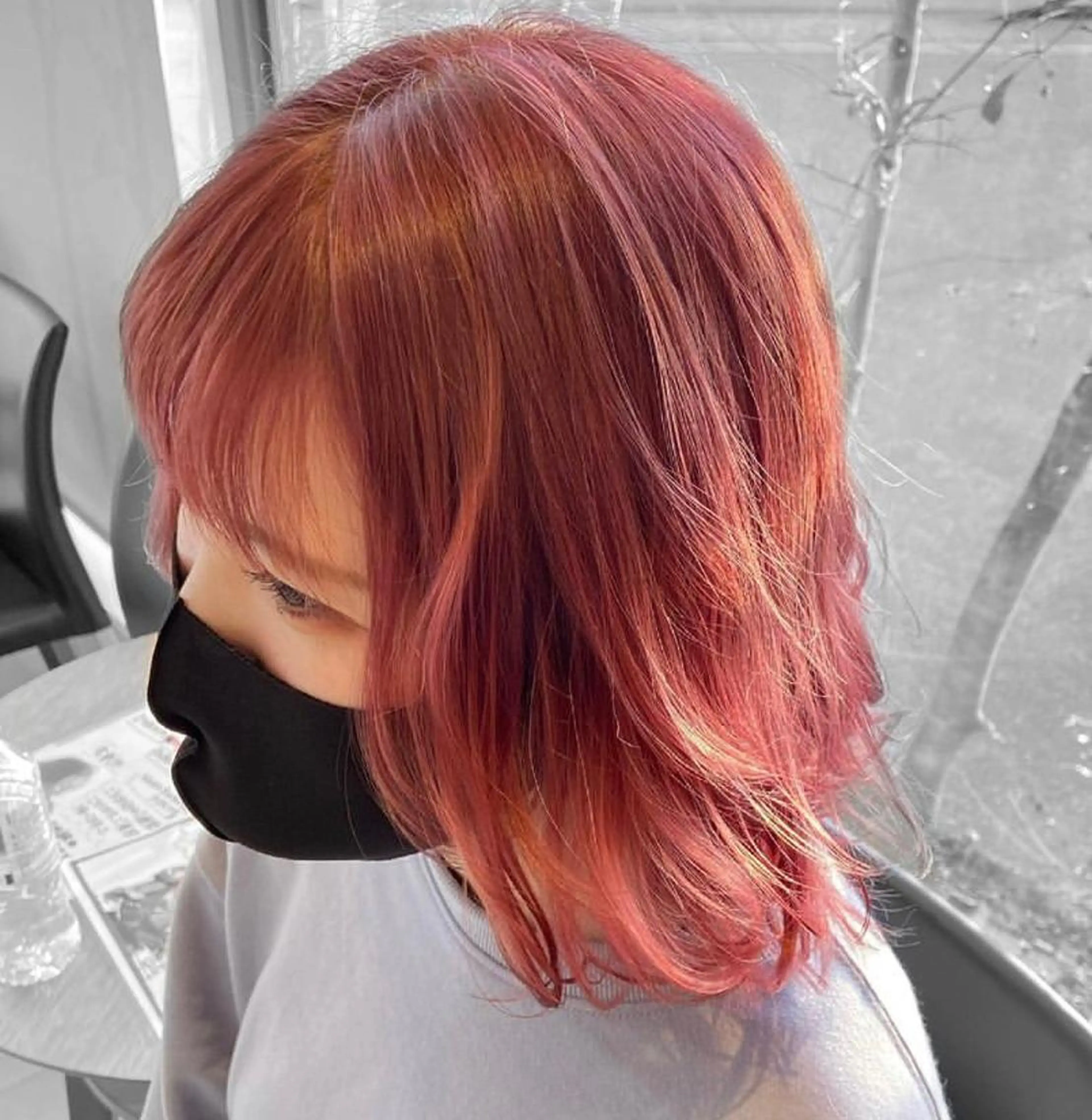 カラー 杉木 勝太のヘアスタイル