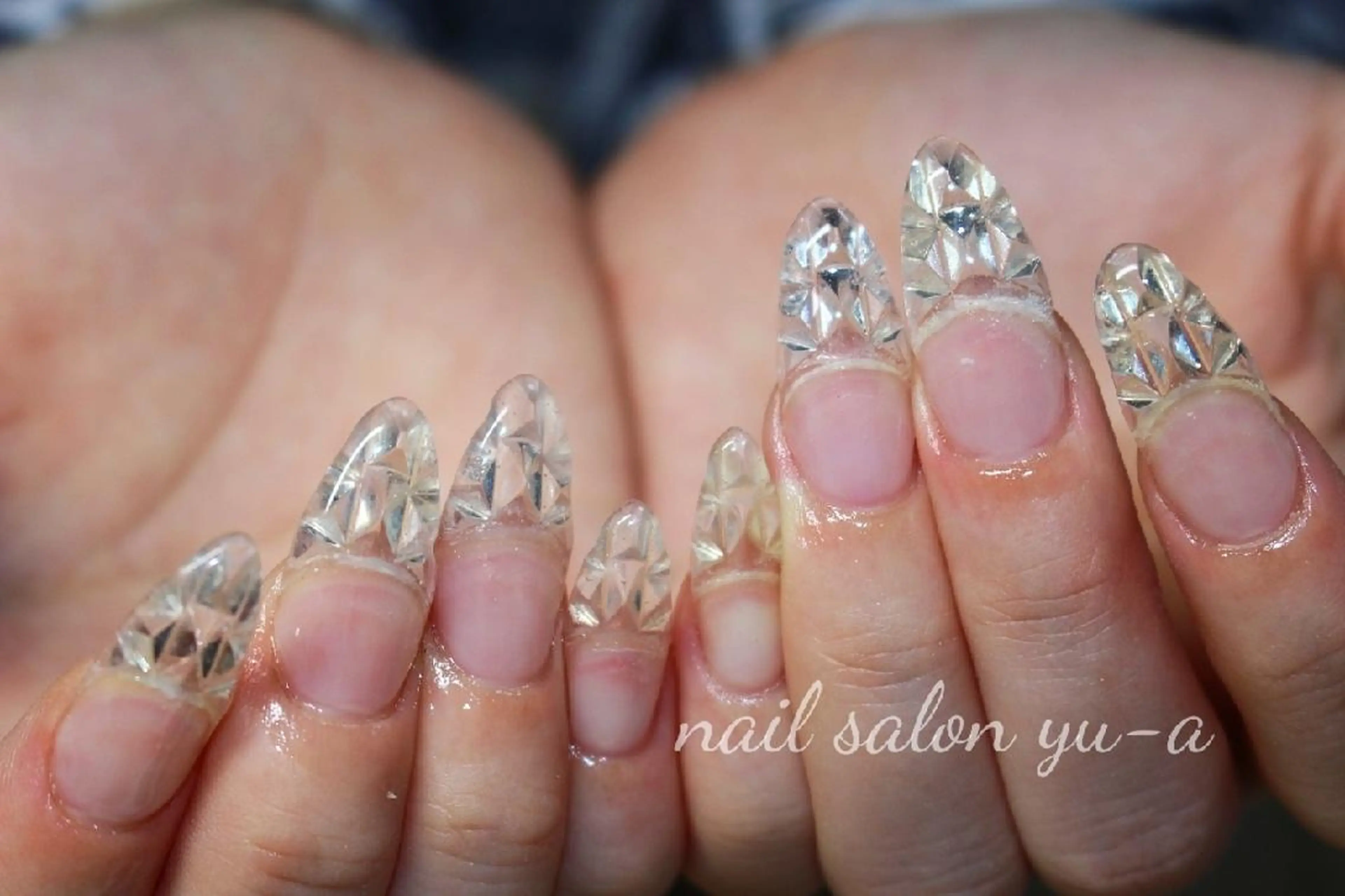 【オフ有りの方】★モザイクネイル☆ 10本💅 ケア込￥12,990の写真