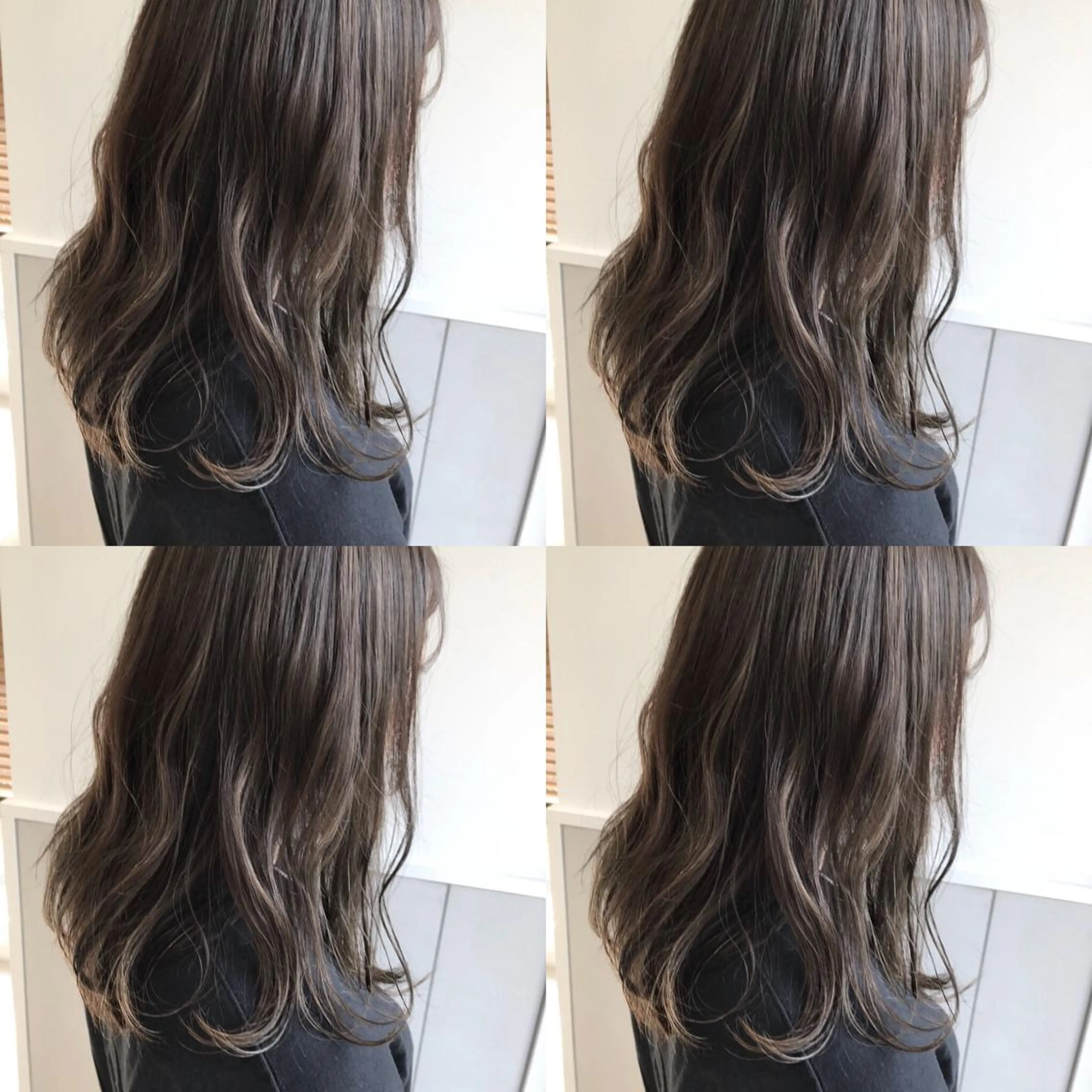 セミロング カラー SALOWIN所属・小栗 麻衣のヘアスタイル