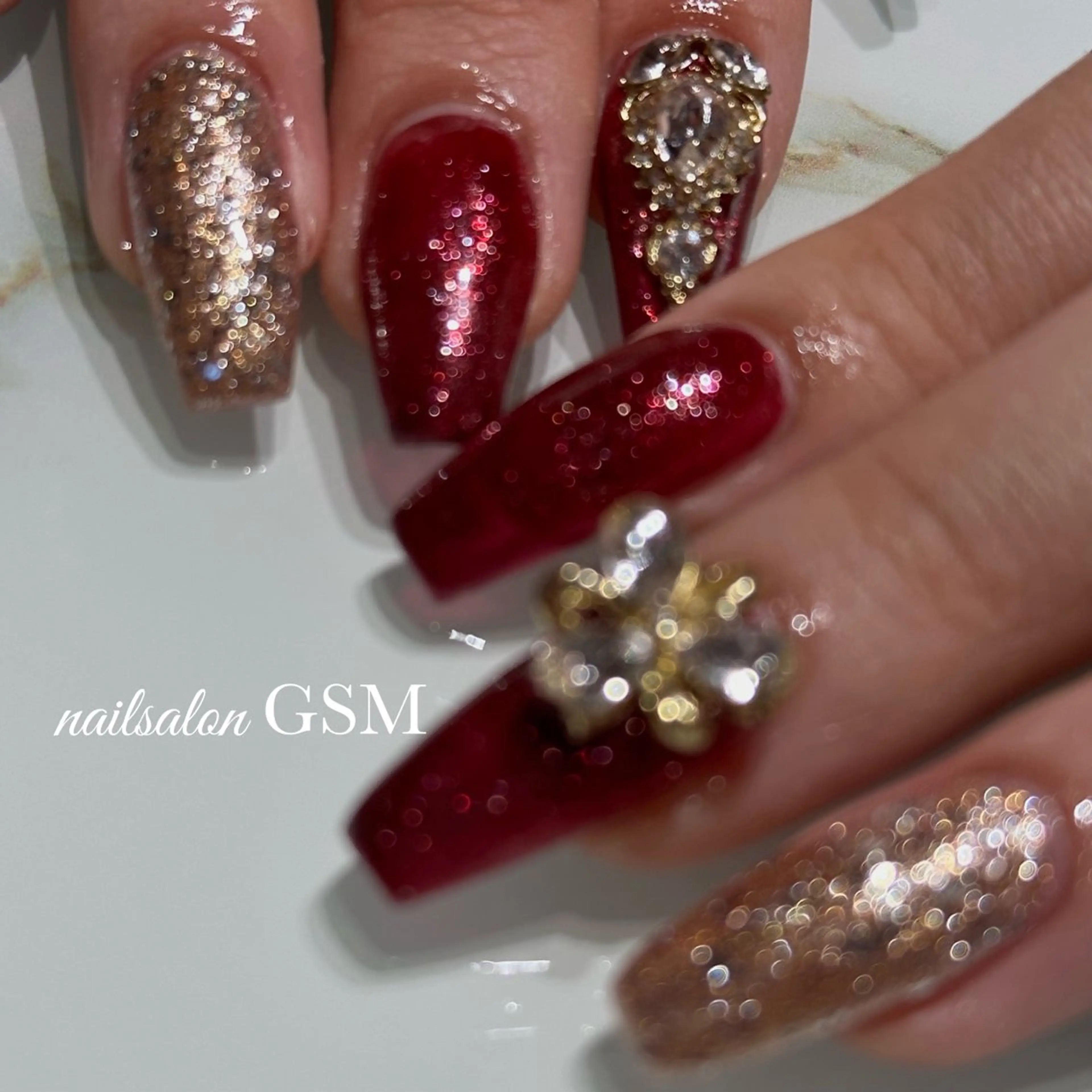 ネイル ハンドネイル nail salon GSMのネイルデザイン