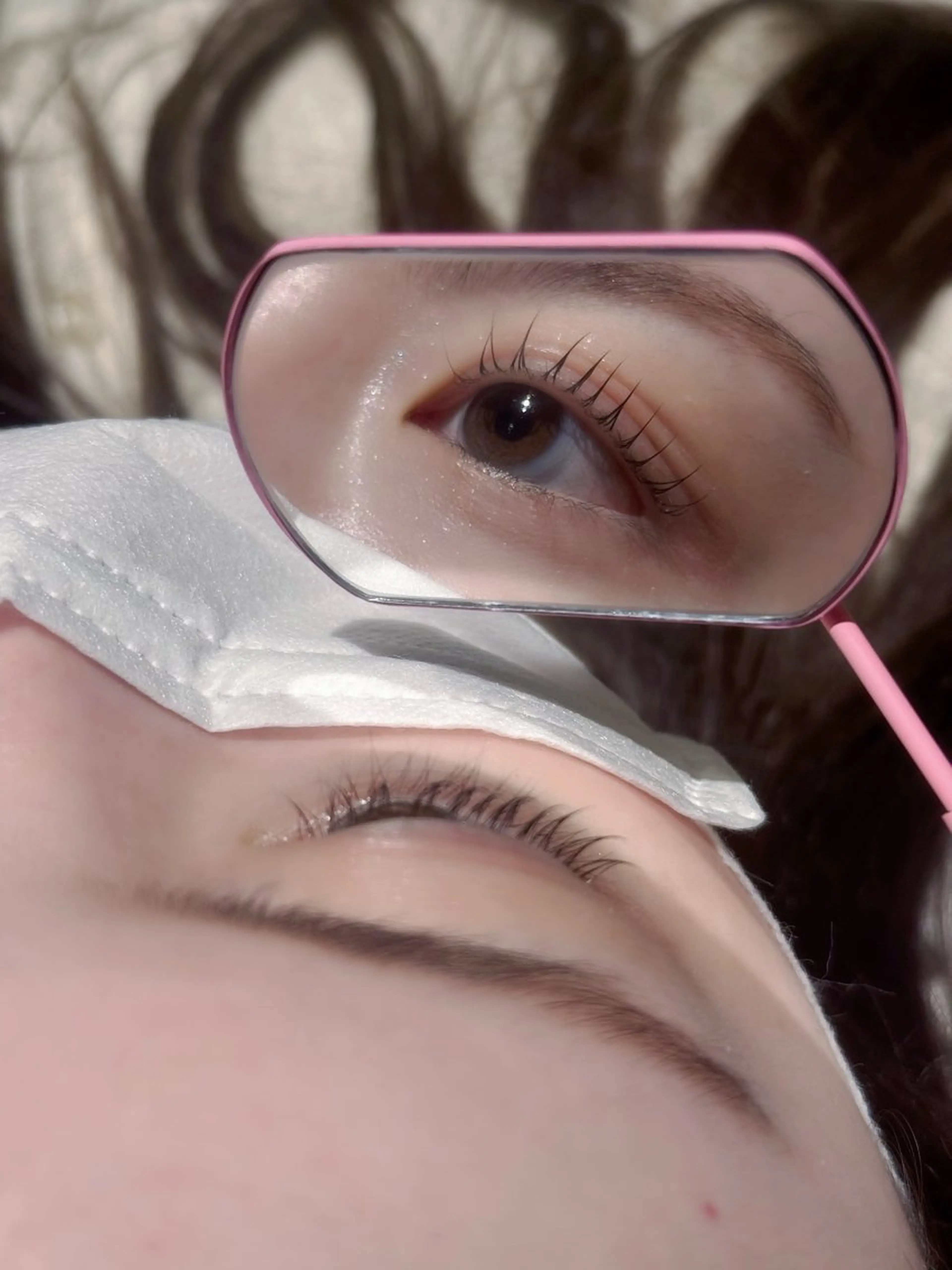 マツエク・マツパ パリジェンヌラッシュリフト マツパ 阿部 晴香のマツエク・マツパデザイン