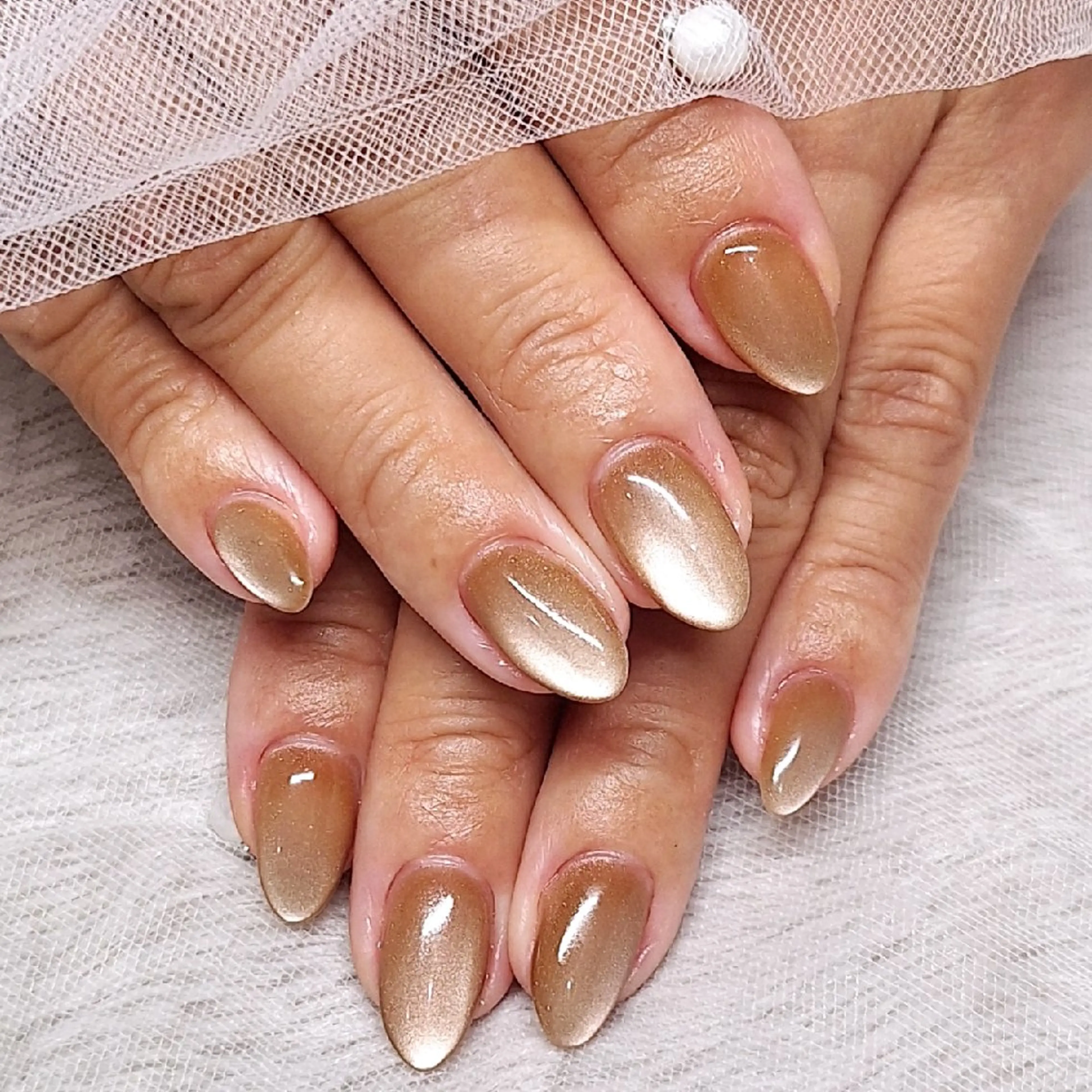 ネイル マグネットネイル マグネットワンカラー ワンカラーネイル Nami 自由が丘のネイルデザイン