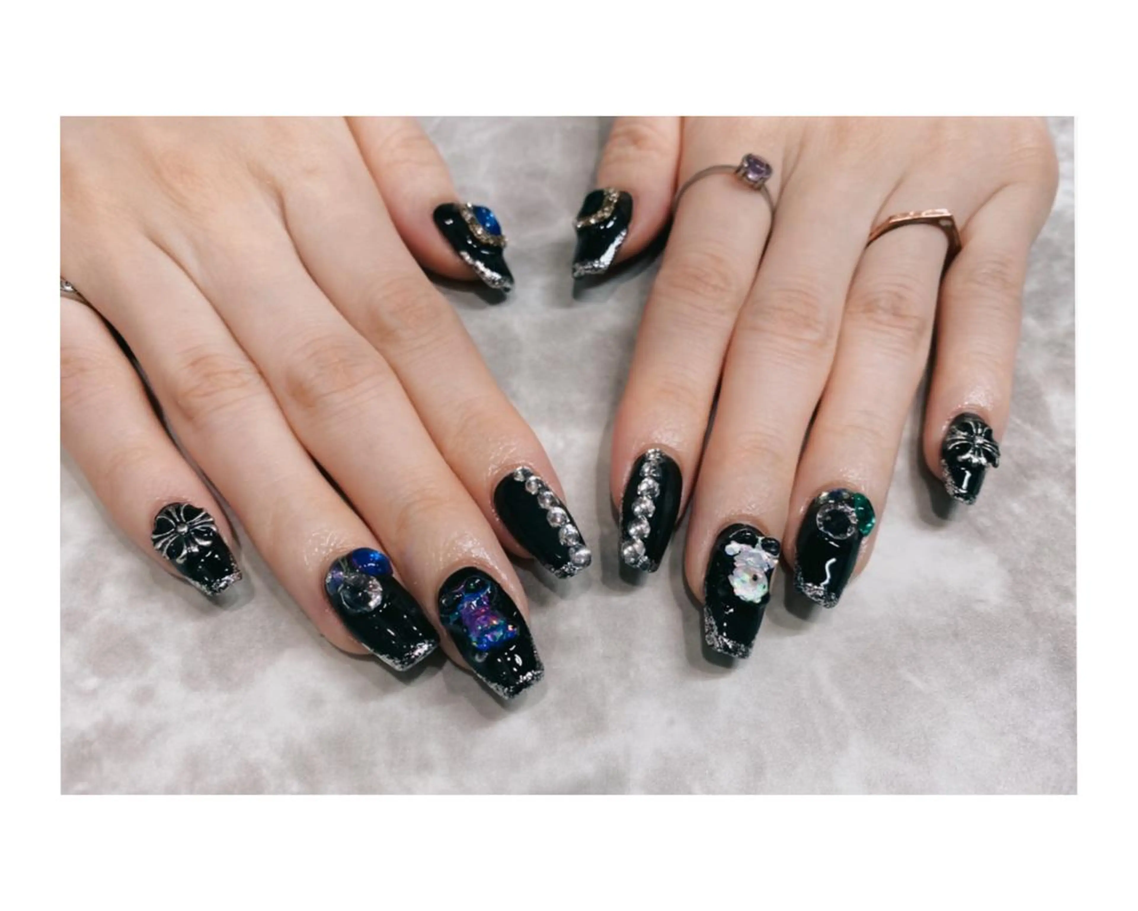 ネイル ハンドネイル NAIL Salon IP所属・長谷川 奈緒美のネイルデザイン