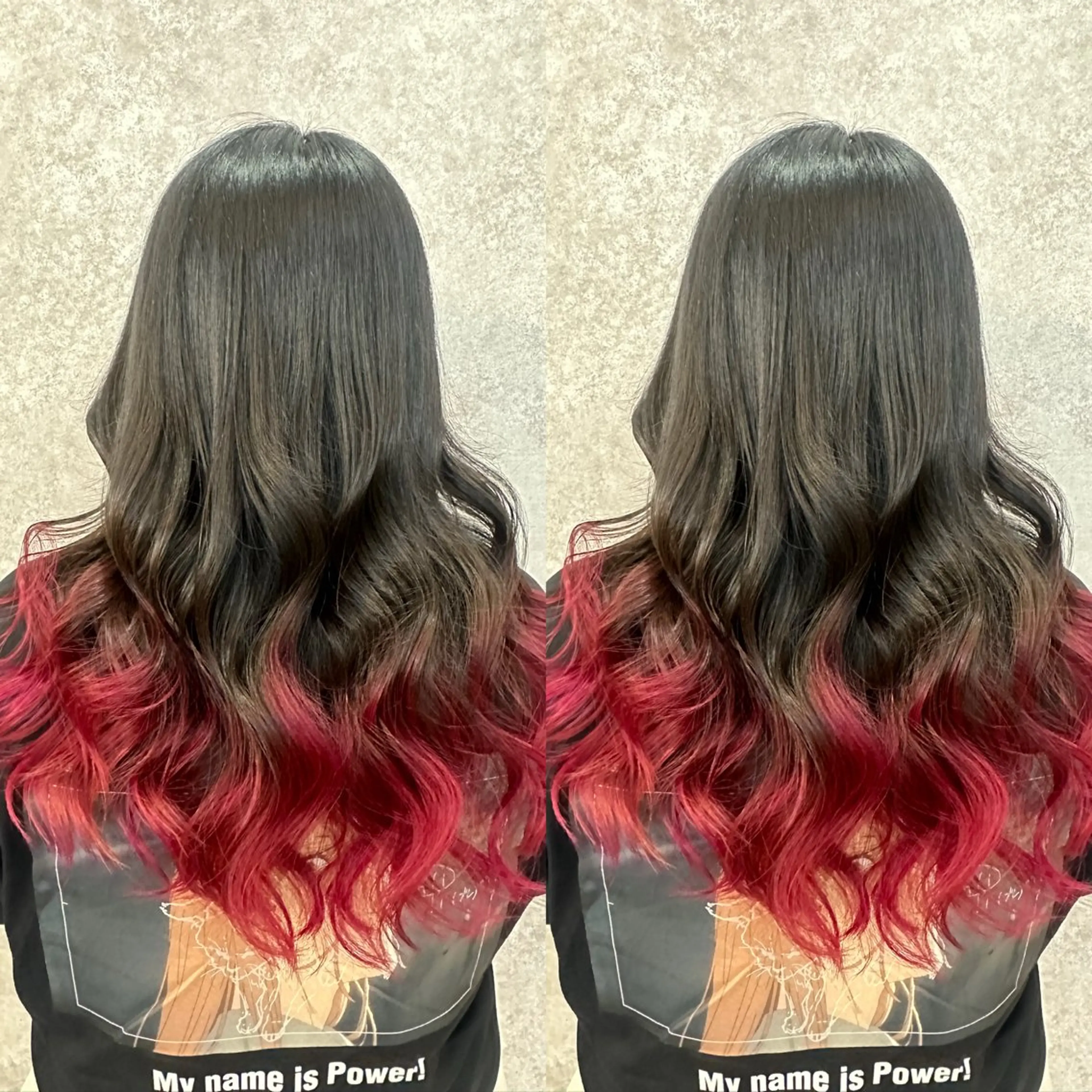 ロング 🍒しの🍒 ハイトーン/カットのヘアスタイル