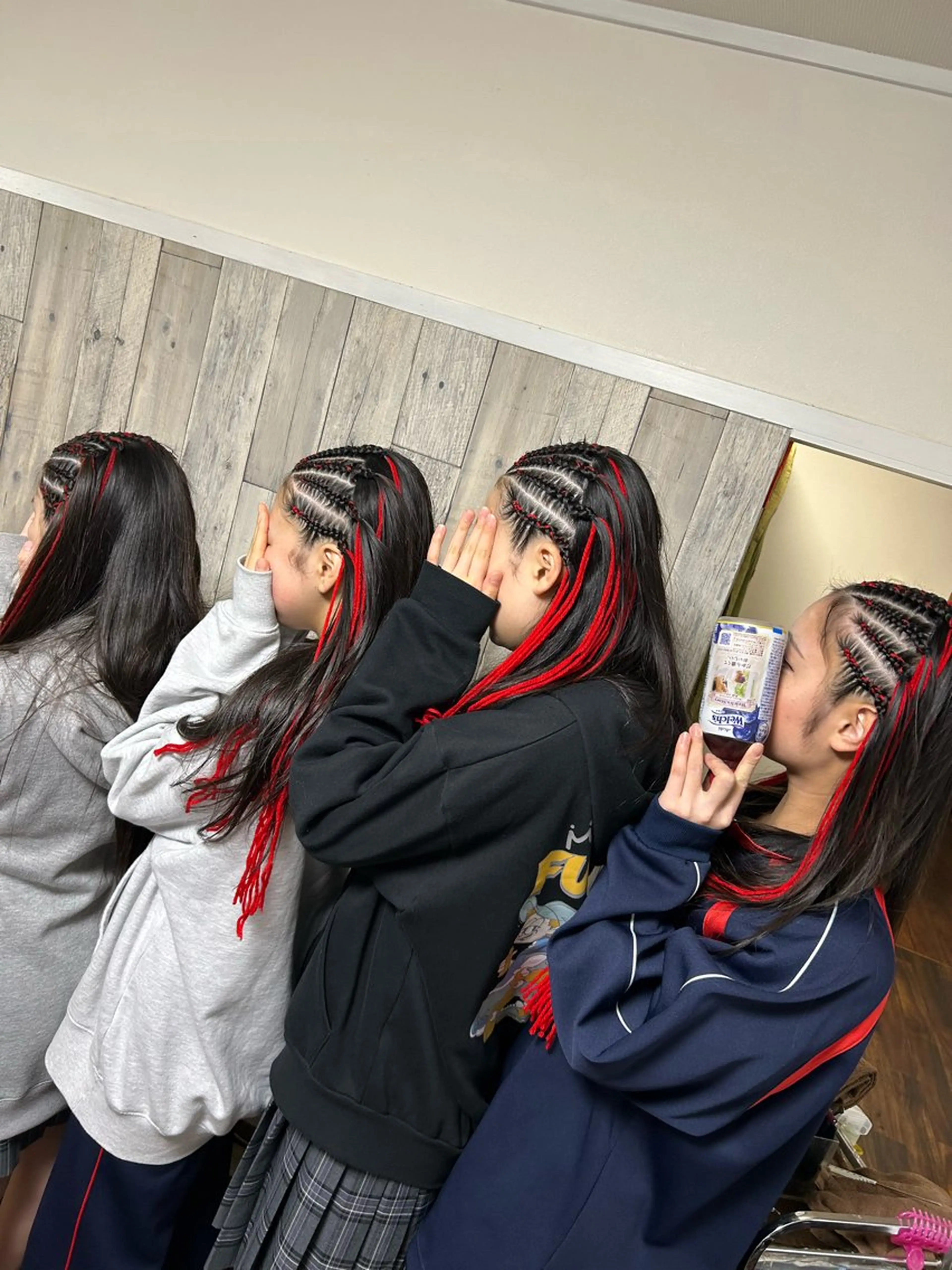 コーンロウ🧶（ハーフ）の写真