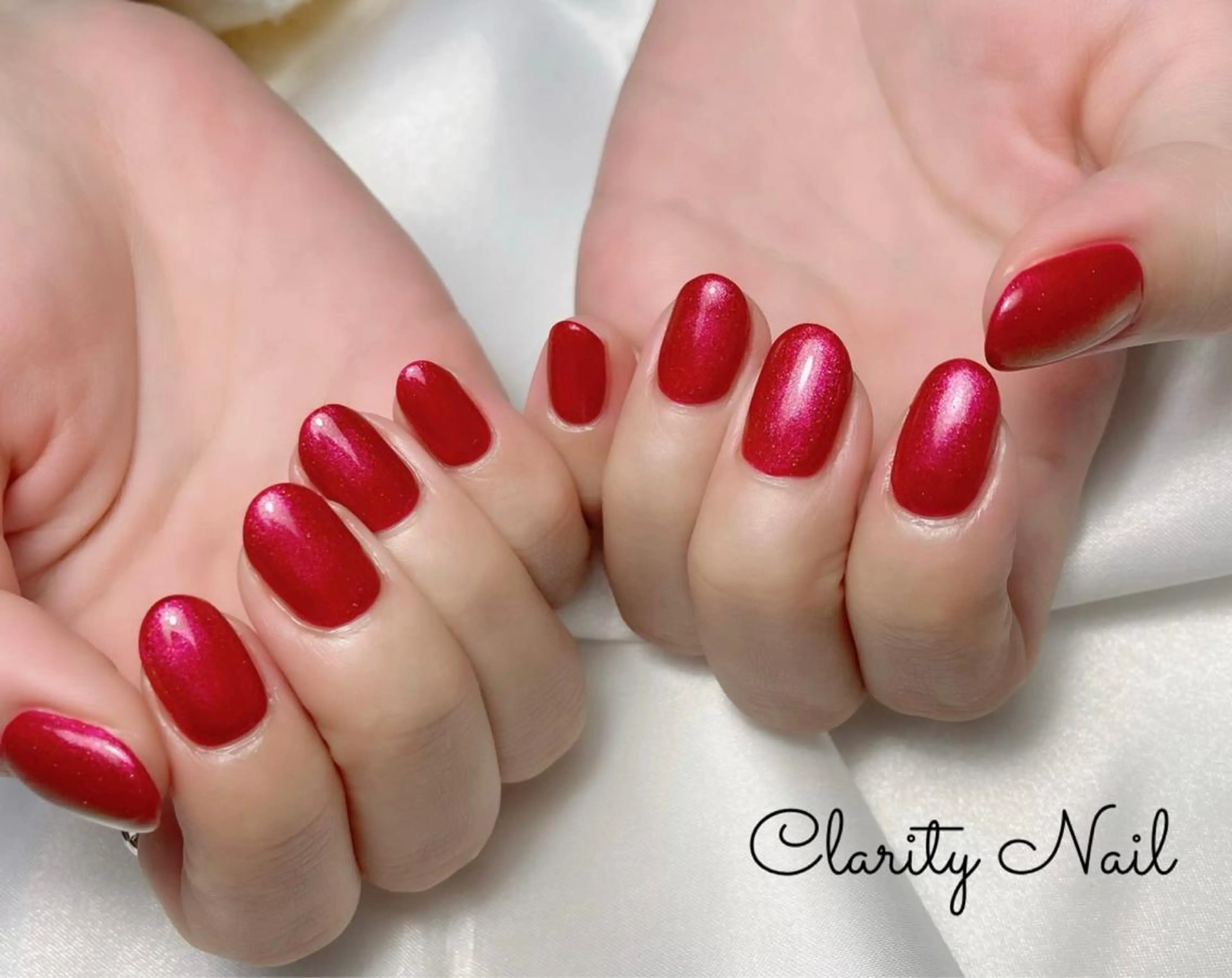 ネイル ジェルネイル ワンカラーネイル ハンドネイル Clarity Nailのネイルデザイン