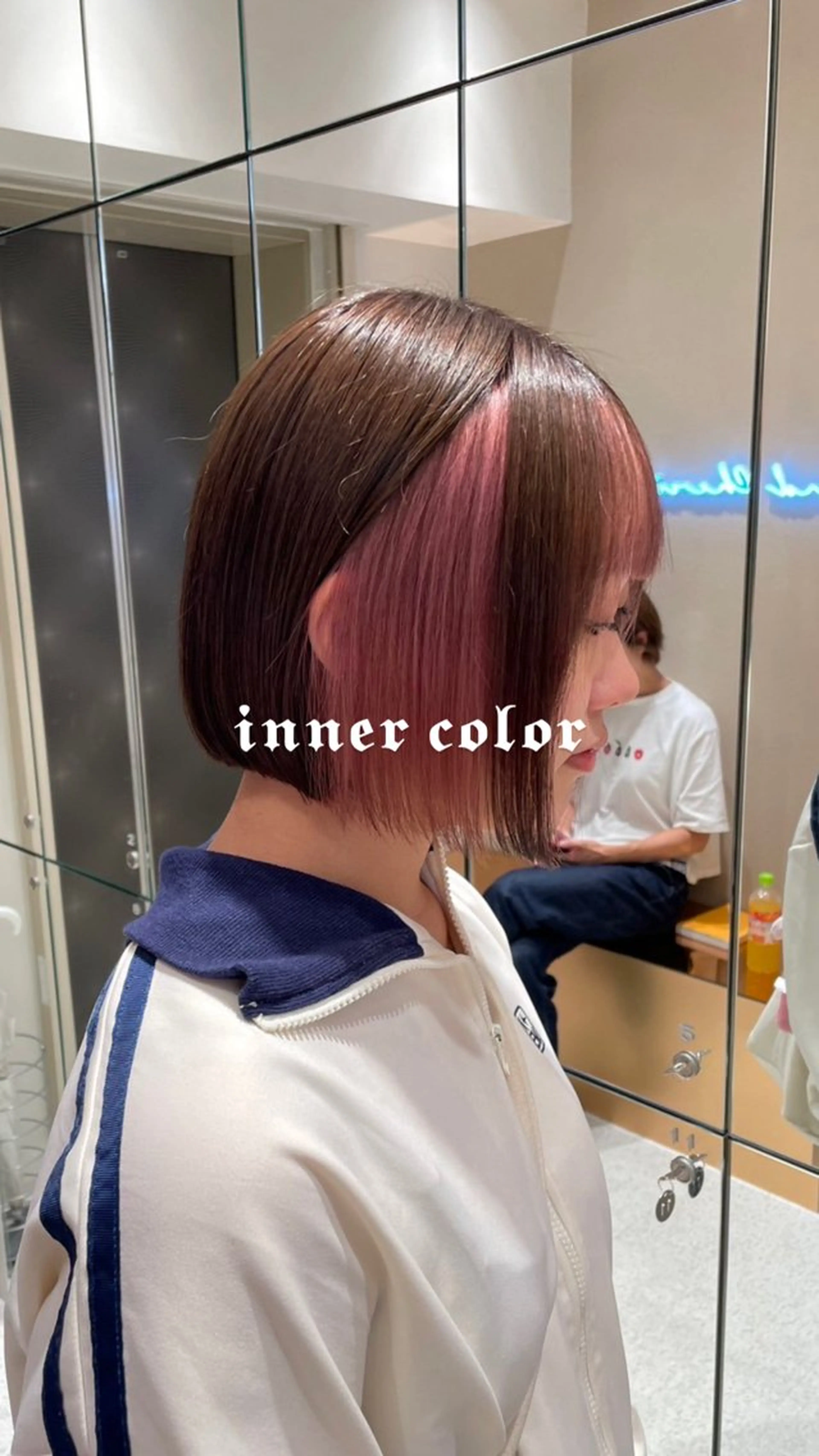 カラー ヘアカラー Reve by Lond仙台所属・カットモデル無料 8000円ハイトーンのヘアスタイル