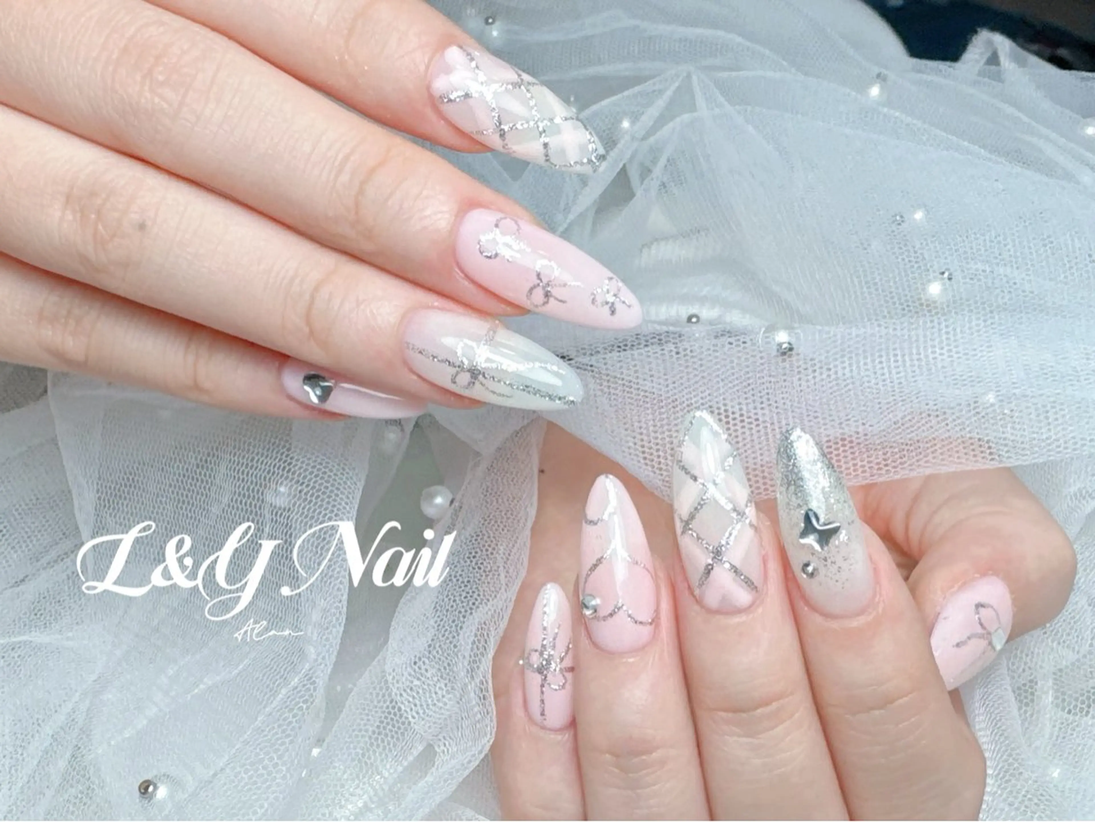 ネイル ハンドネイル ハンドケア L&Y Nail🎀 思雪のネイルデザイン