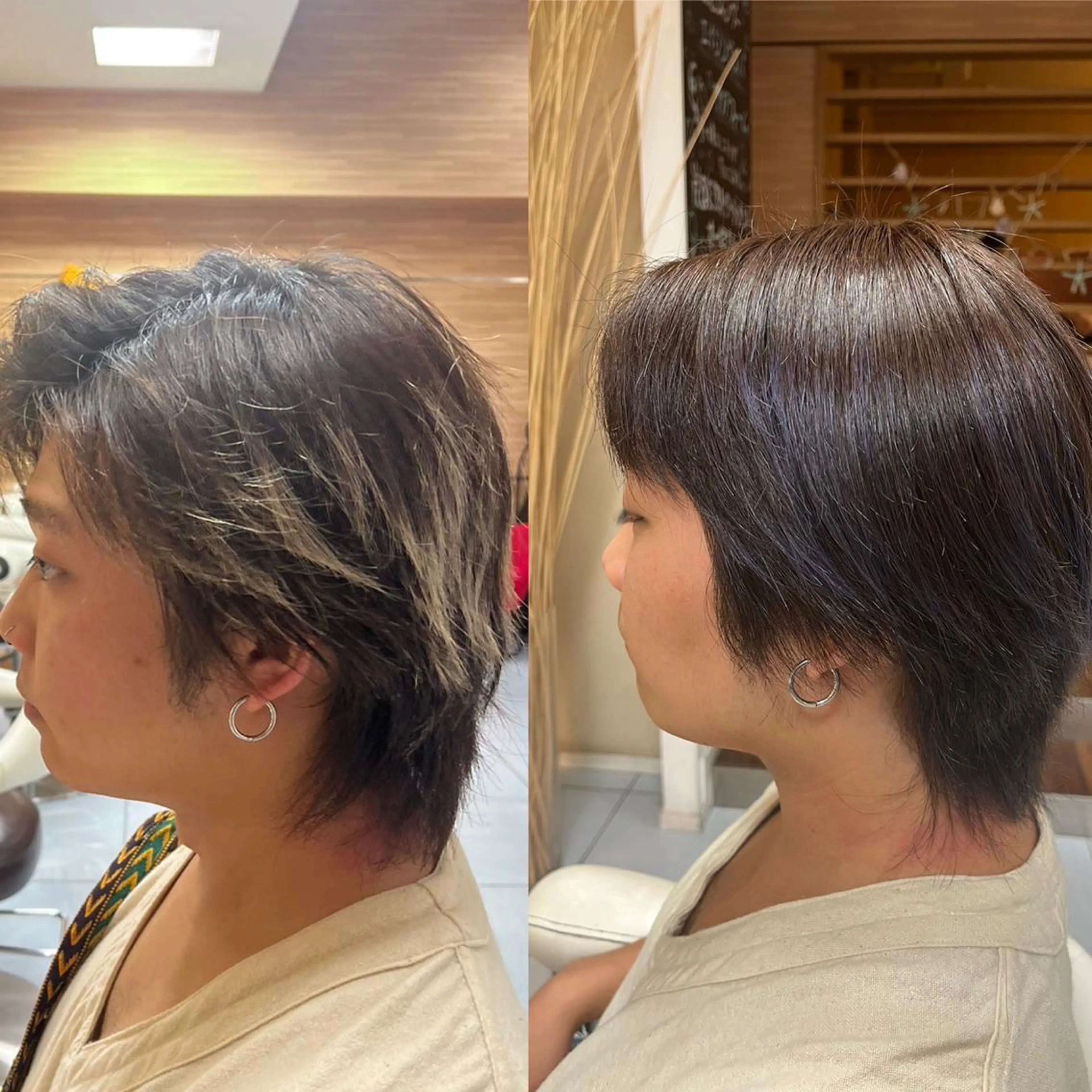 ショート カラー メンズ カルマパーマ メンズ韓国風 メンズパーマ メンズツイストパーマ 波巻きパーマ メンズ特化韓国風 パーマスタイル/りんのヘアスタイル