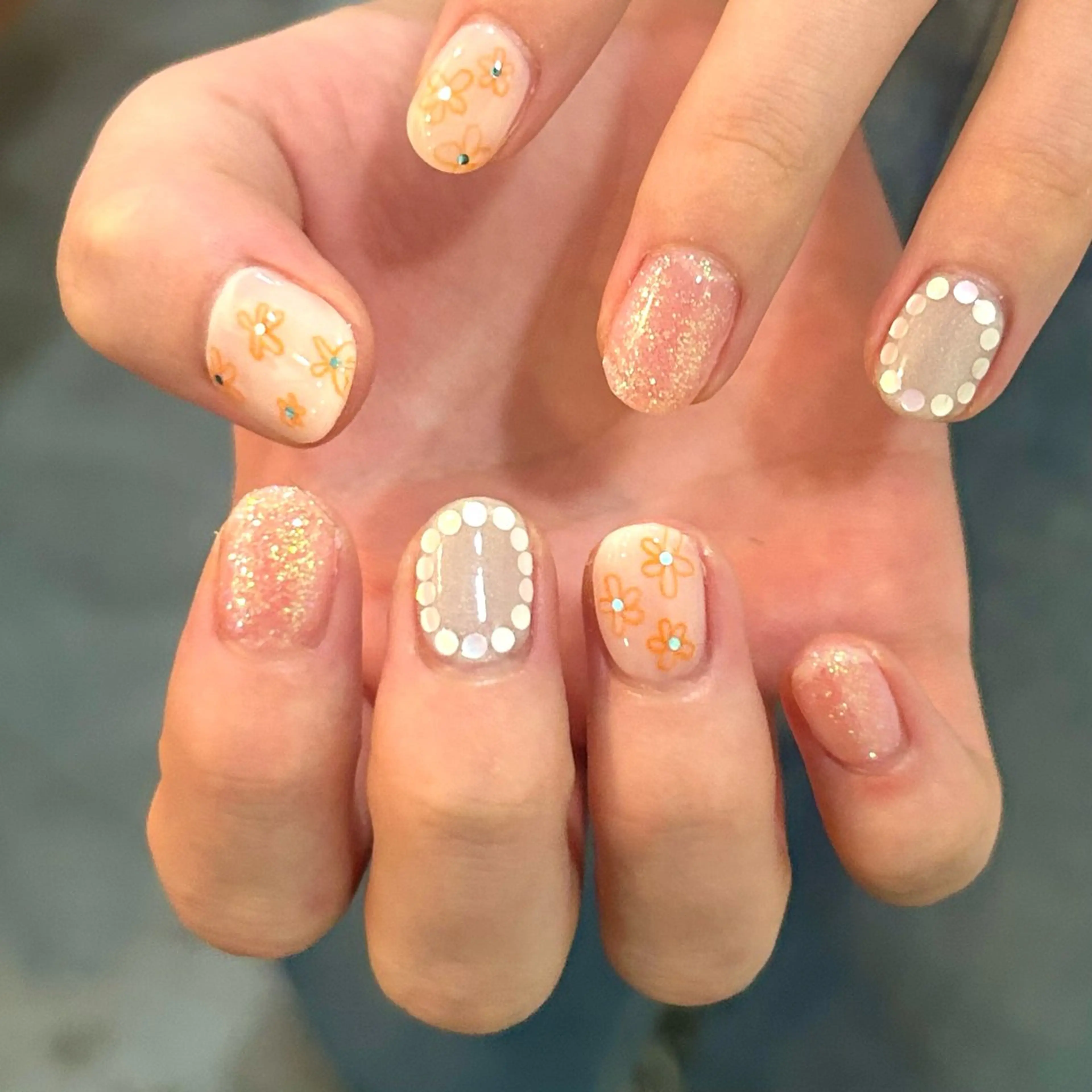 ネイル 大阪/堀江ニュアンス WAKABAのネイルデザイン