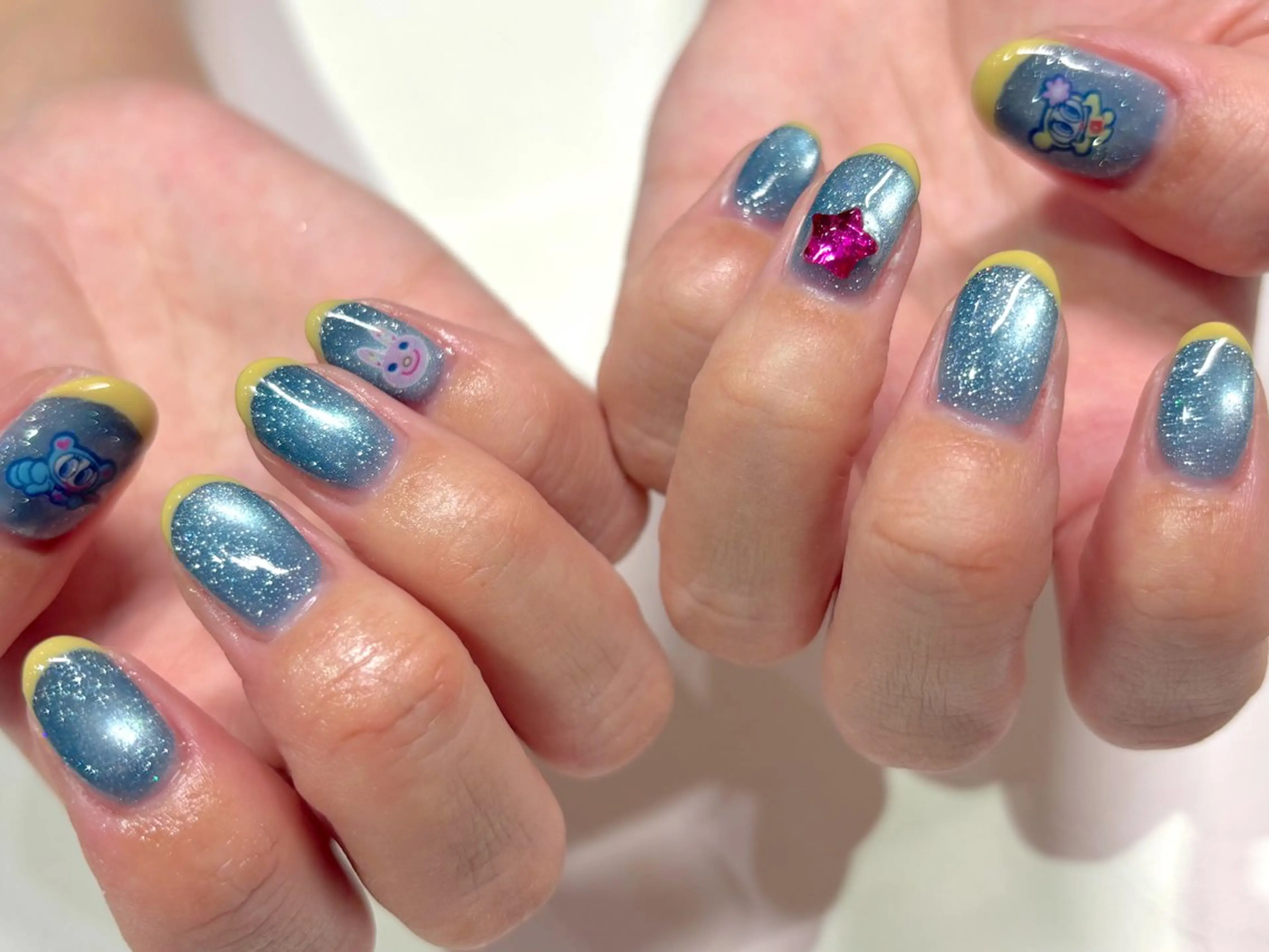 ネイル 持ち込み ハンドネイル Shimizu Mokaのネイルデザイン