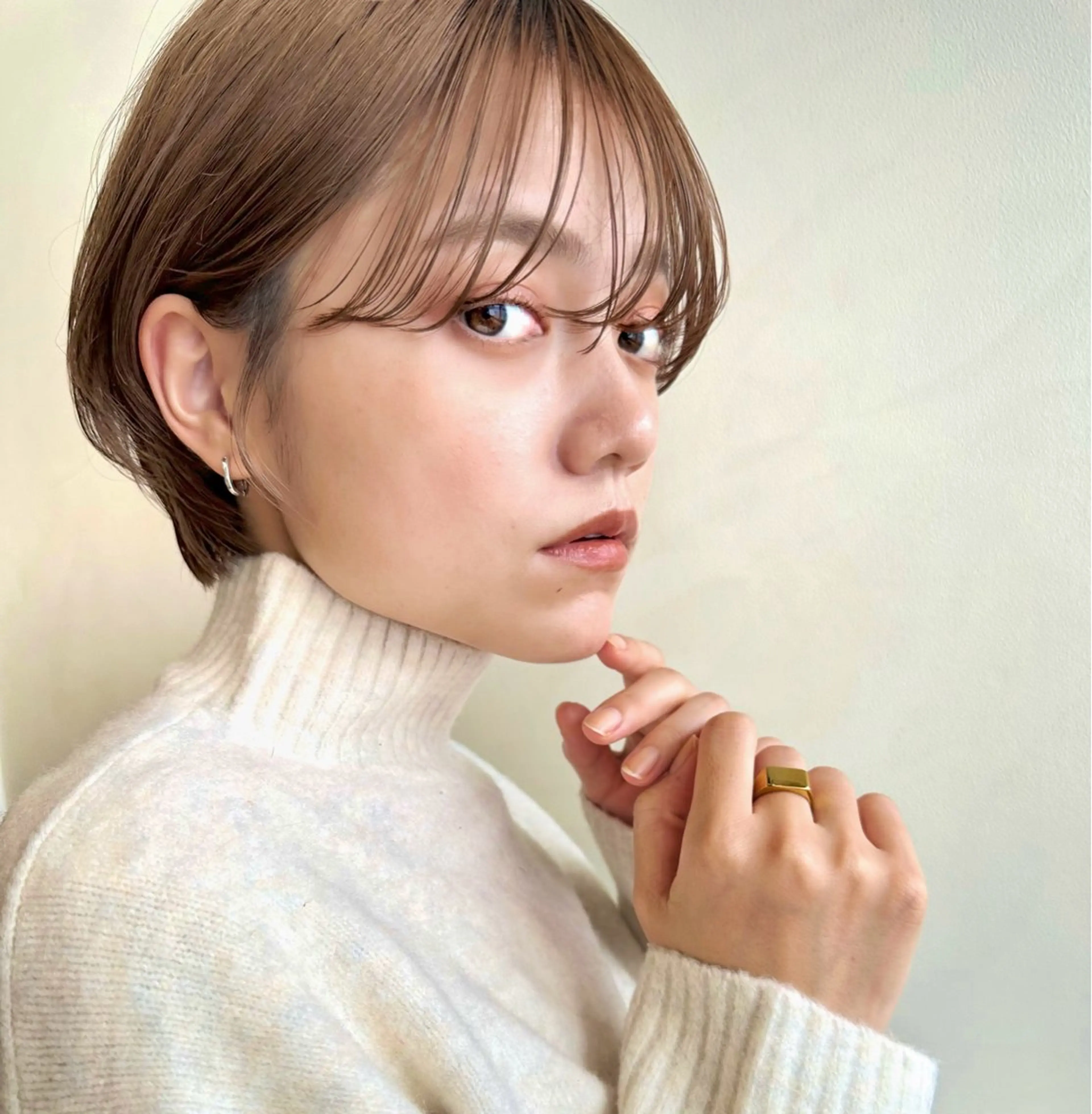 ショート ショートヘア シャドウパーマ/ 波巻パーマYu-Kiのヘアスタイル