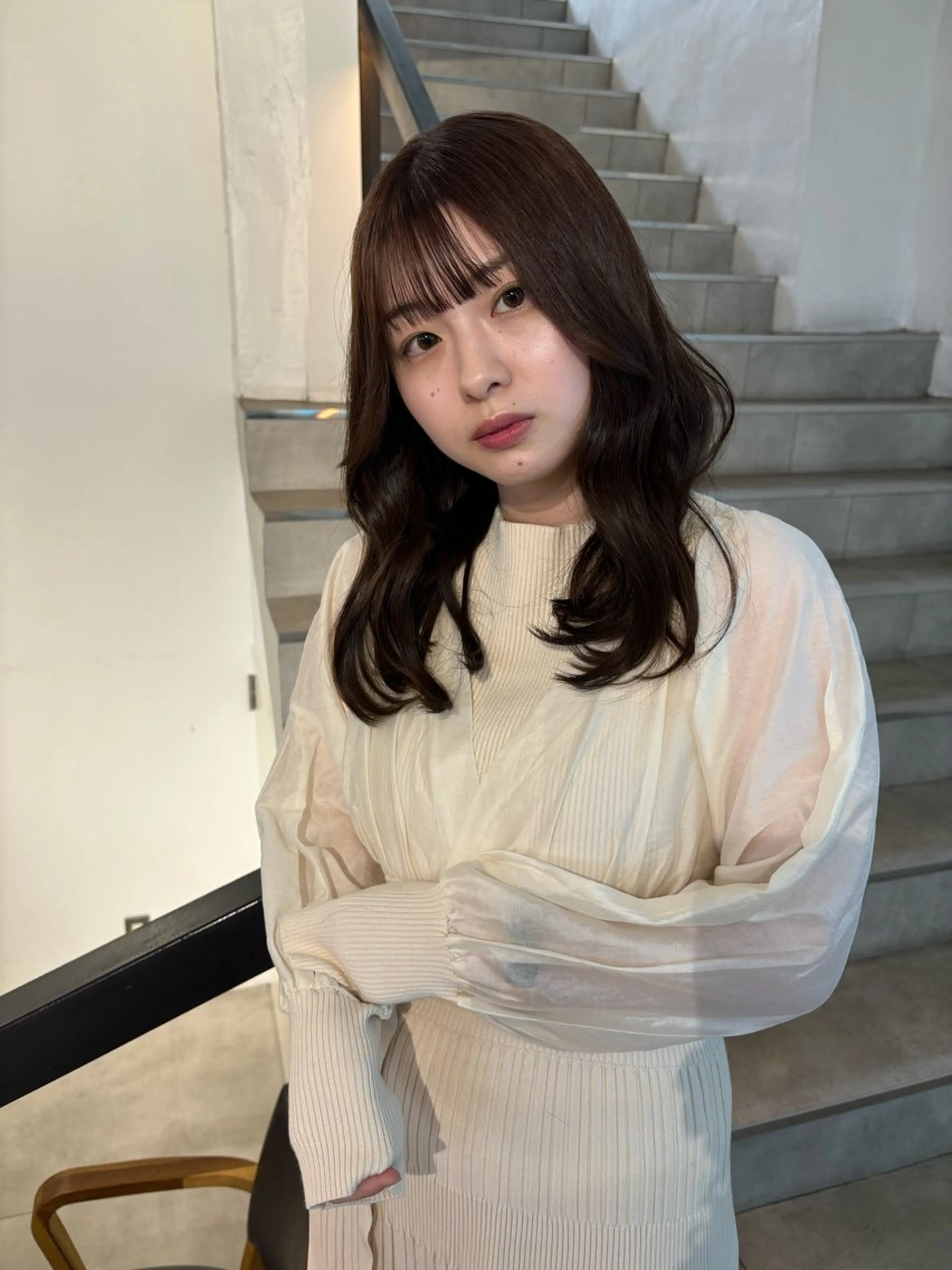 カラー ハイトーン/レイヤー nail 百咲💌のヘアスタイル