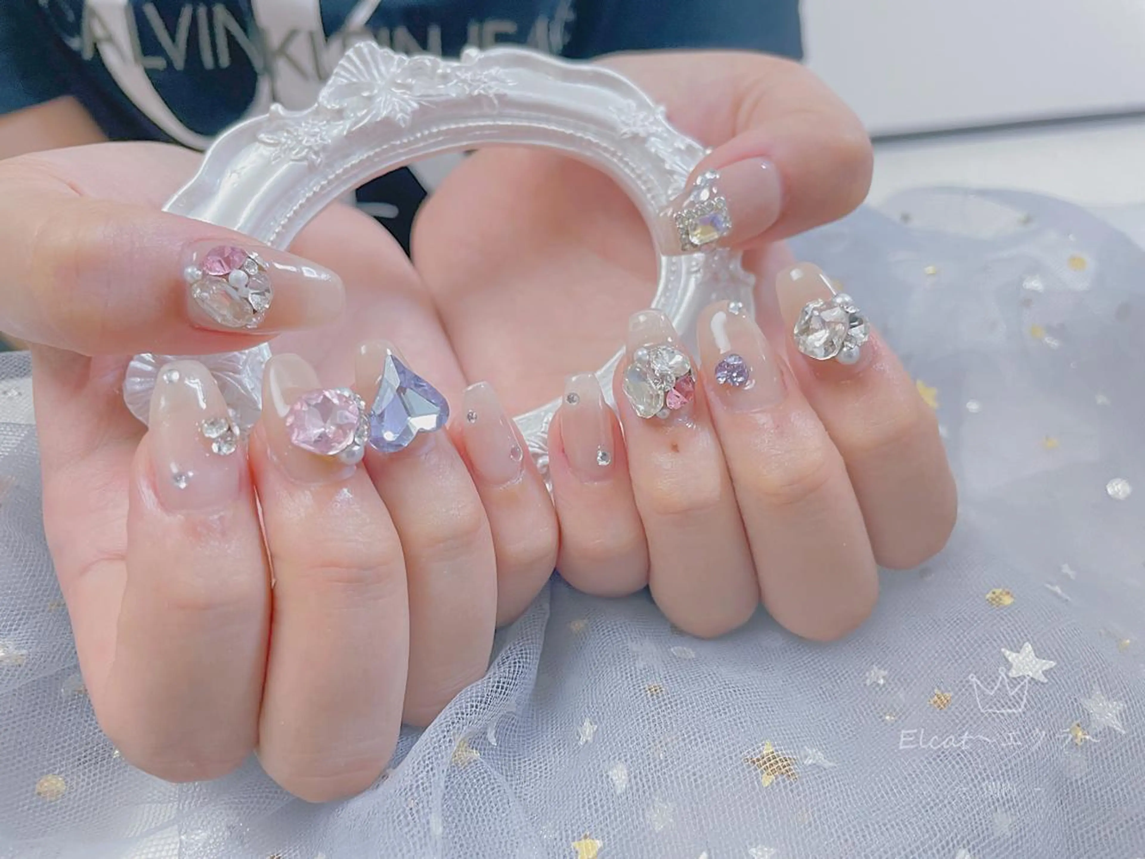 ネイル ハンドネイル ネイルサロンエクラ 🫧Shizukaのネイルデザイン