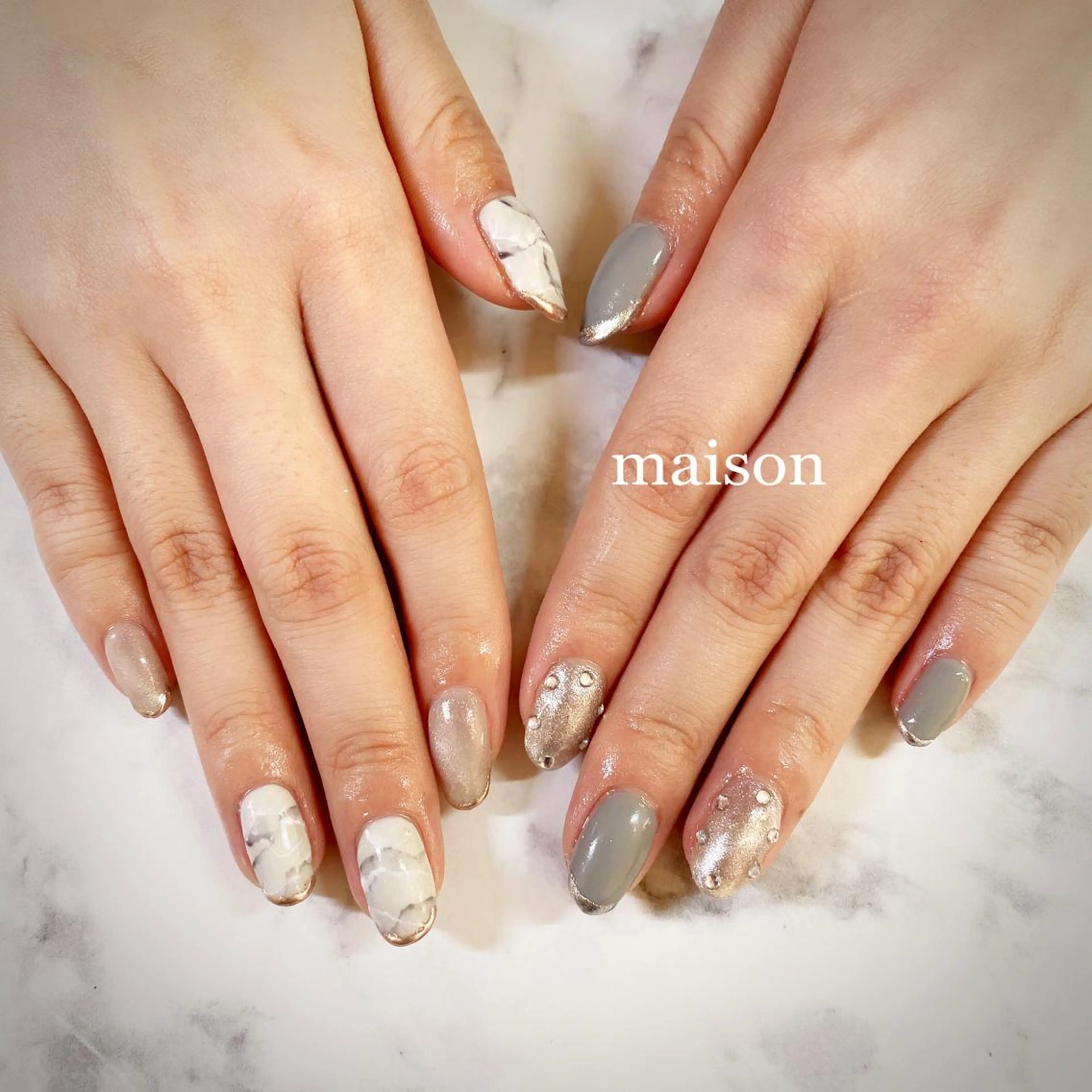 ネイル ハンドネイル ISHIHARA KANAのネイルデザイン