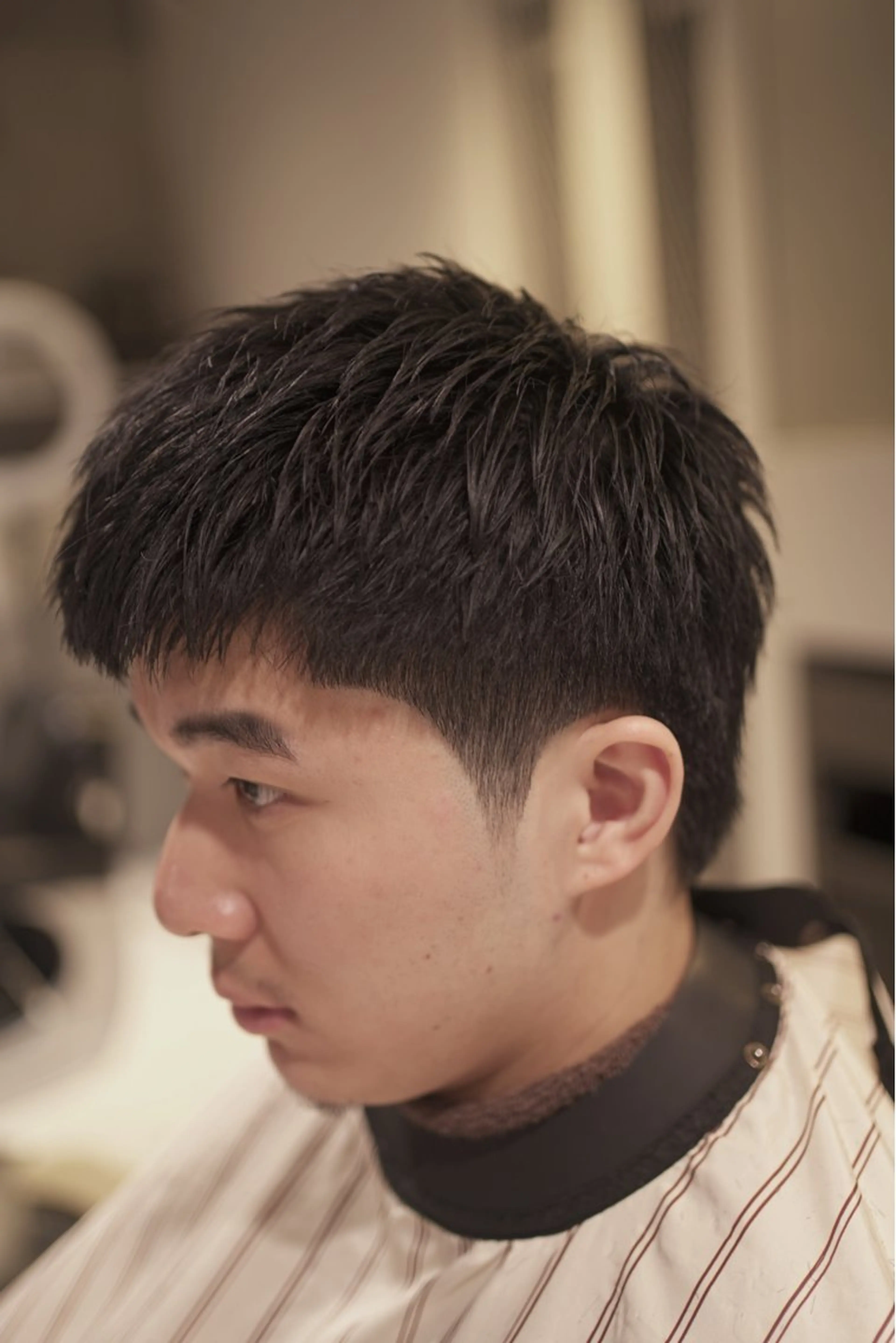 メンズ フェードカット マレットヘア カット ヘアーサロンチョップショップ所属・吉祥寺駅 takumiのヘアスタイル