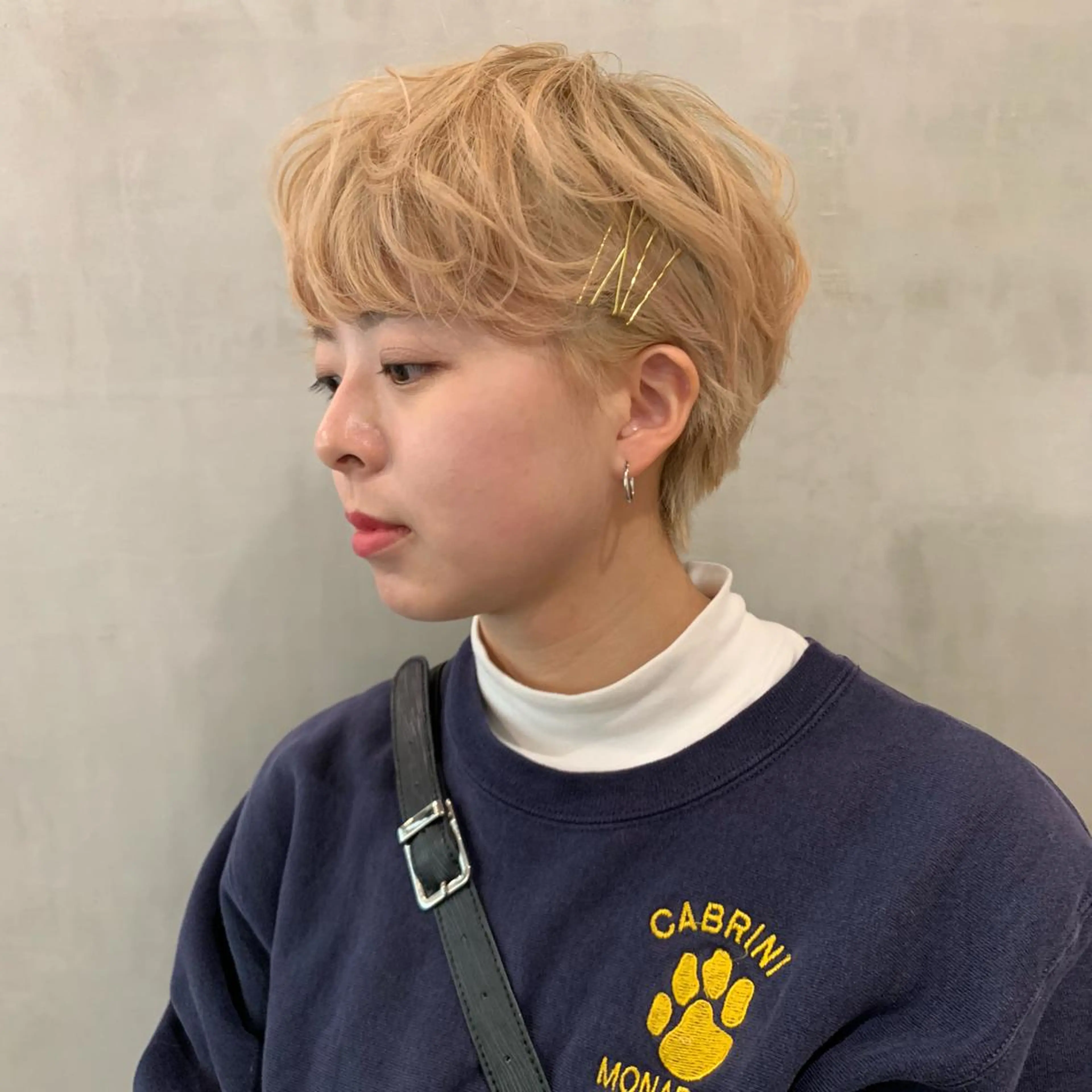 ショート カラー ヘアアレンジ アンニュイヘア🪽 ayumiのヘアスタイル