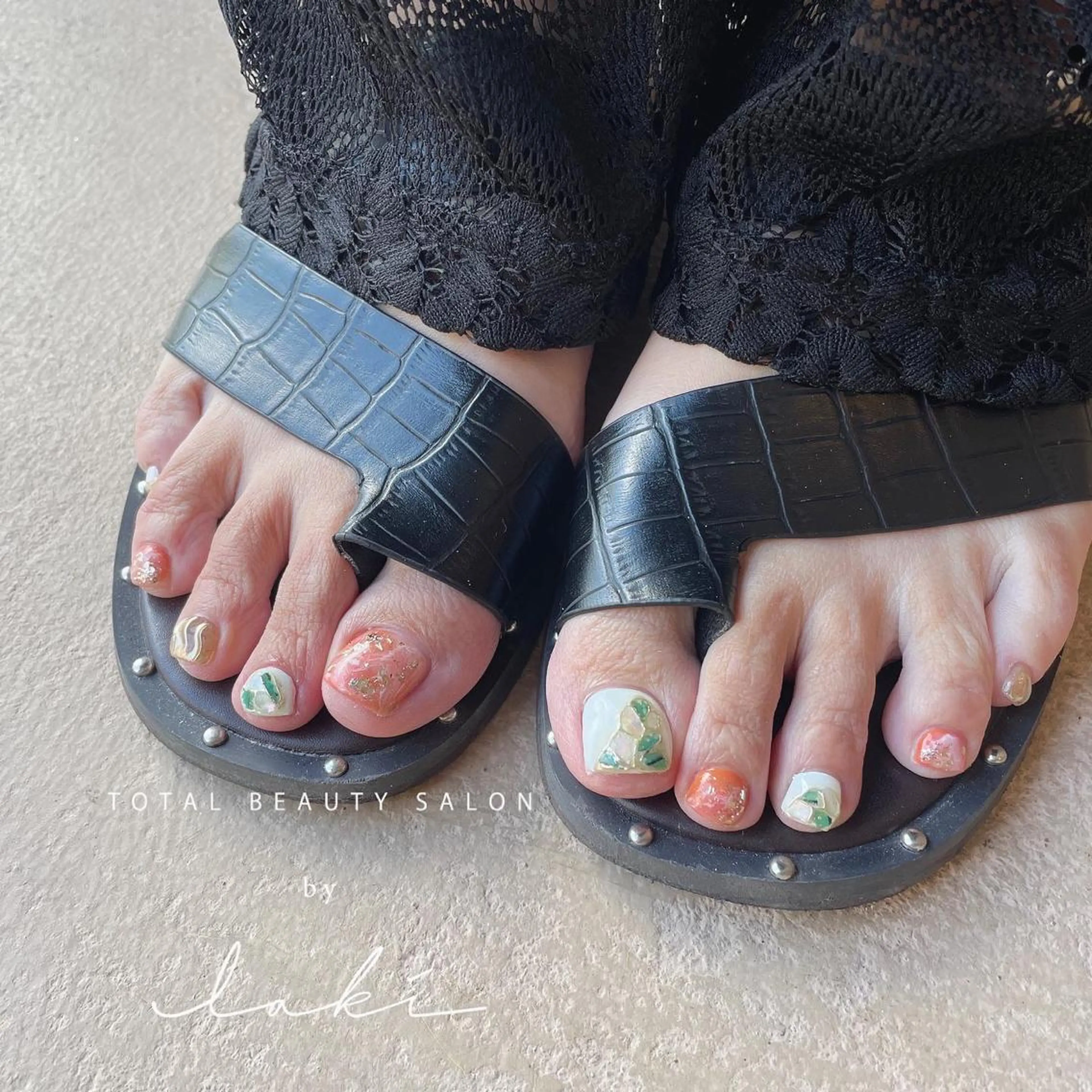 ネイル フットネイル my&所属・my&_ maimiのネイルデザイン