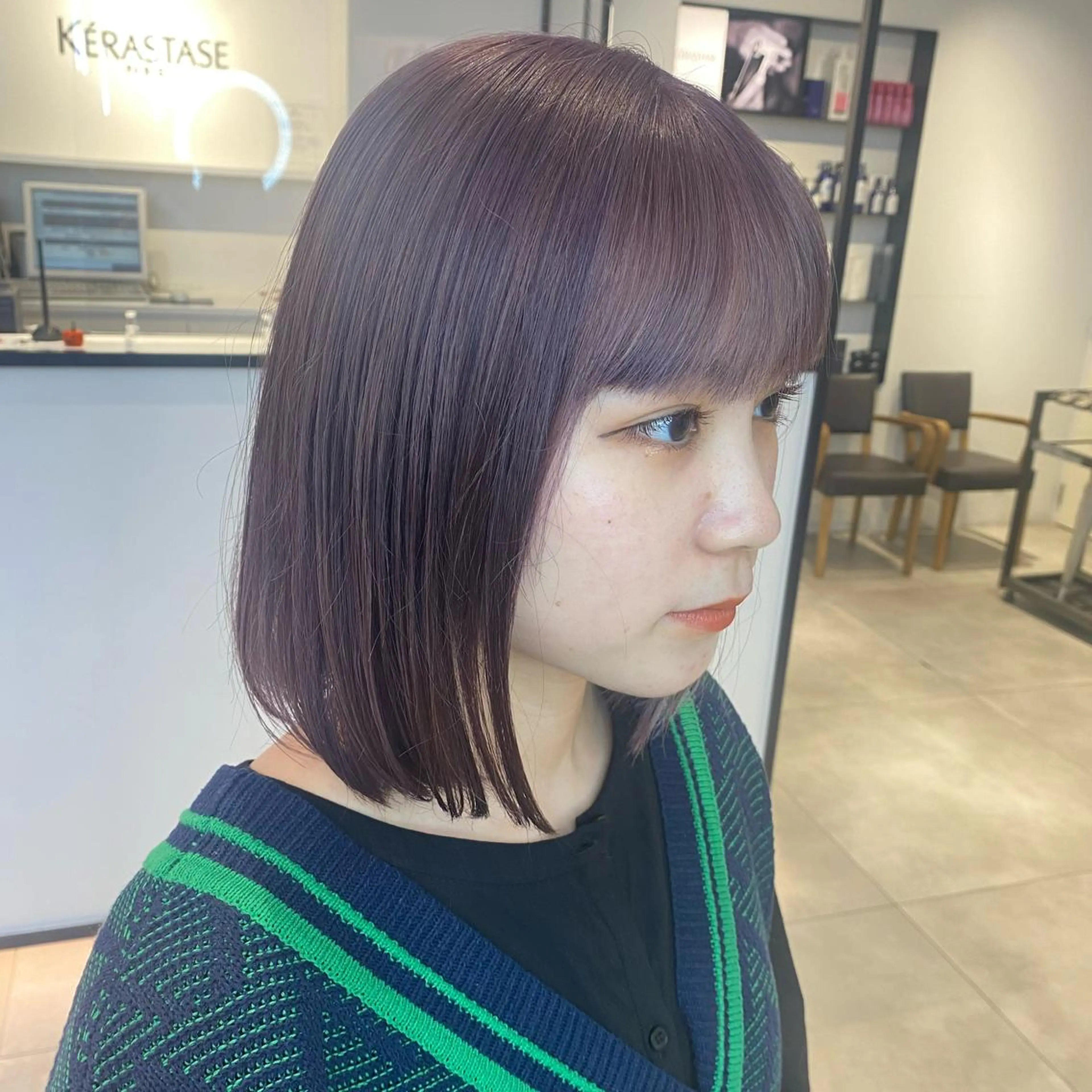 カラー 酸性ストレート・ メンズ  三原 楊子のヘアスタイル