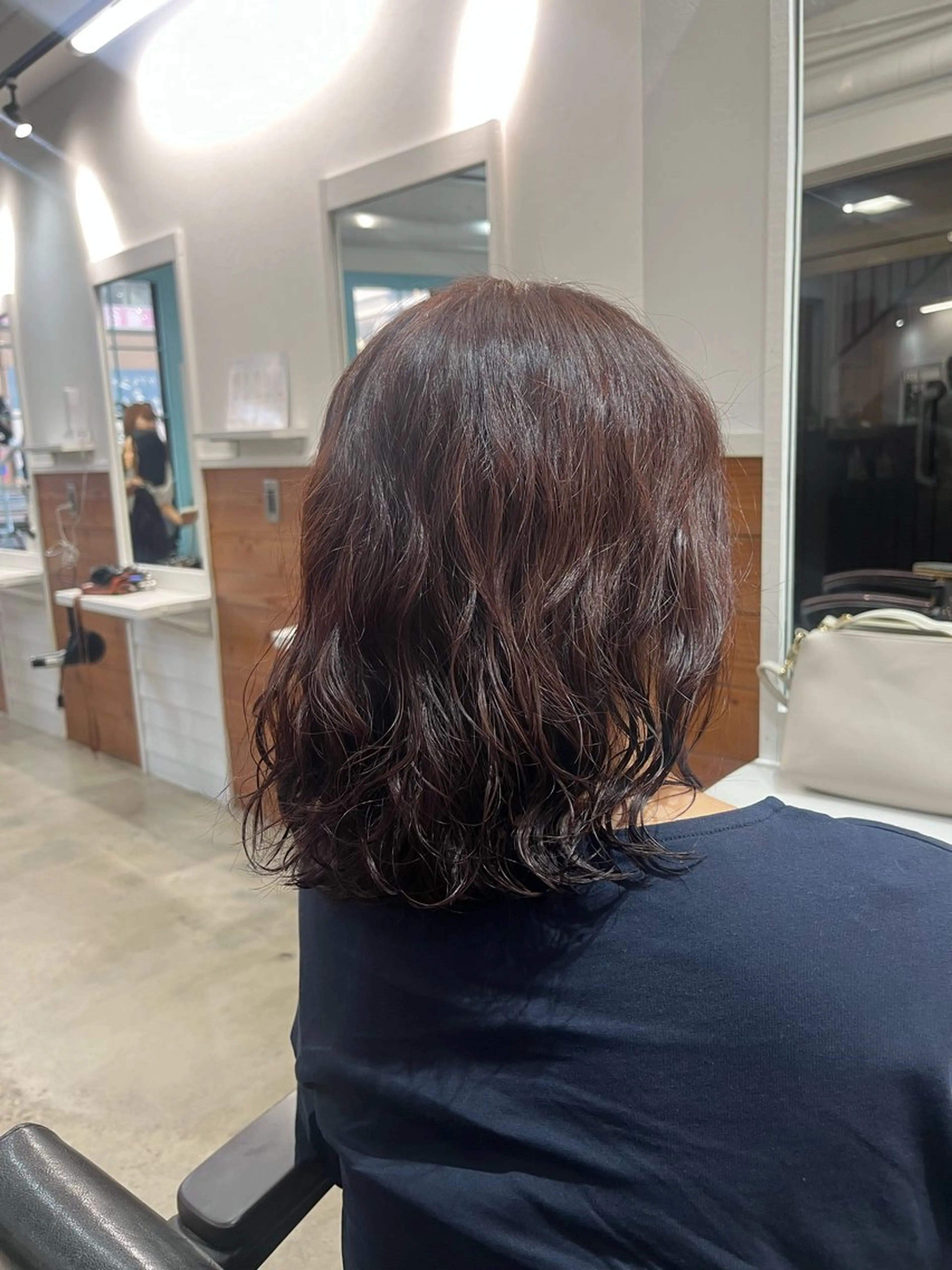 ミディアム パーマ Maki マキのヘアスタイル