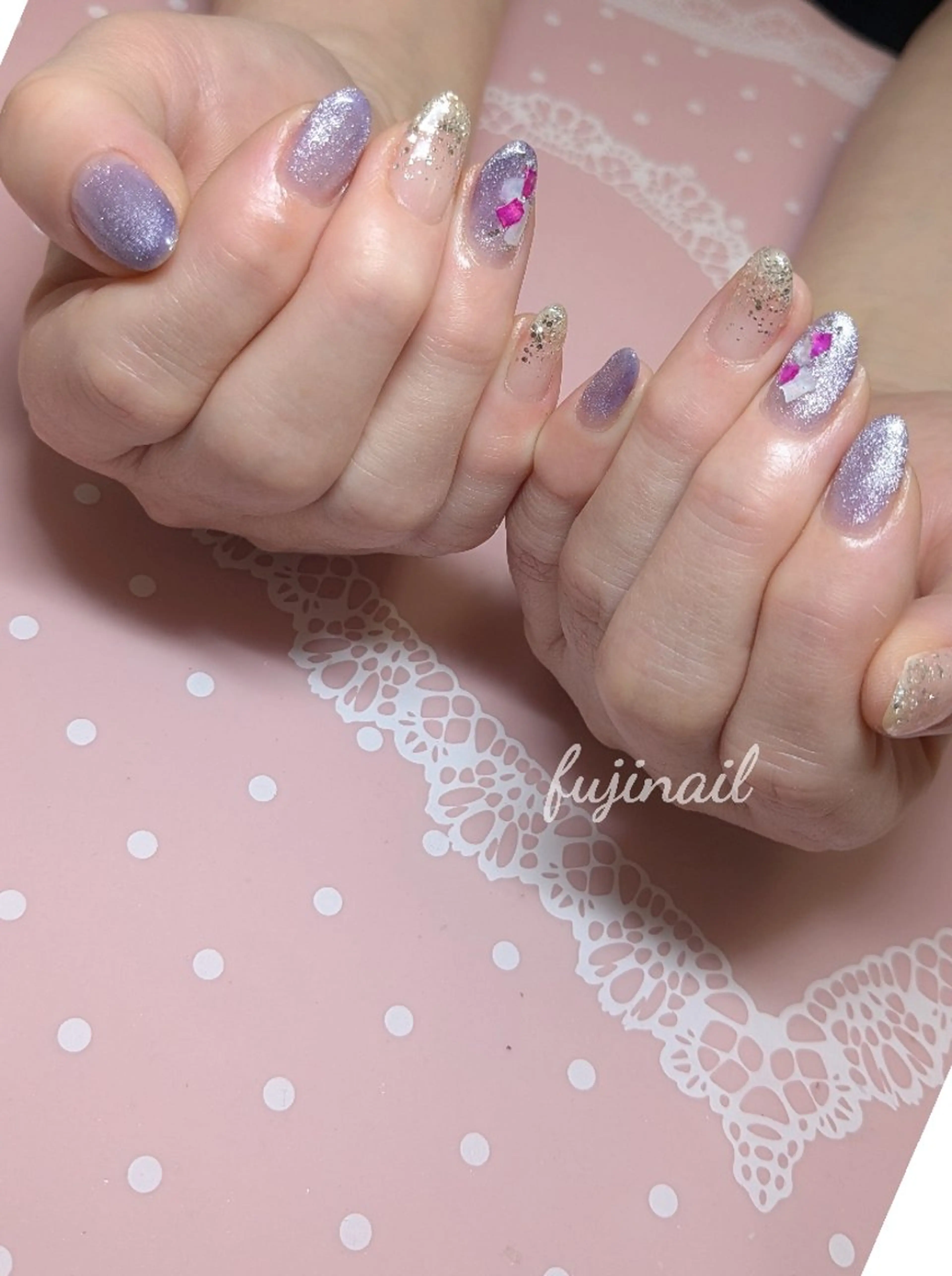 ネイル アートネイル fujinail(バーバーフジノ)所属・藤野 智美のネイルデザイン