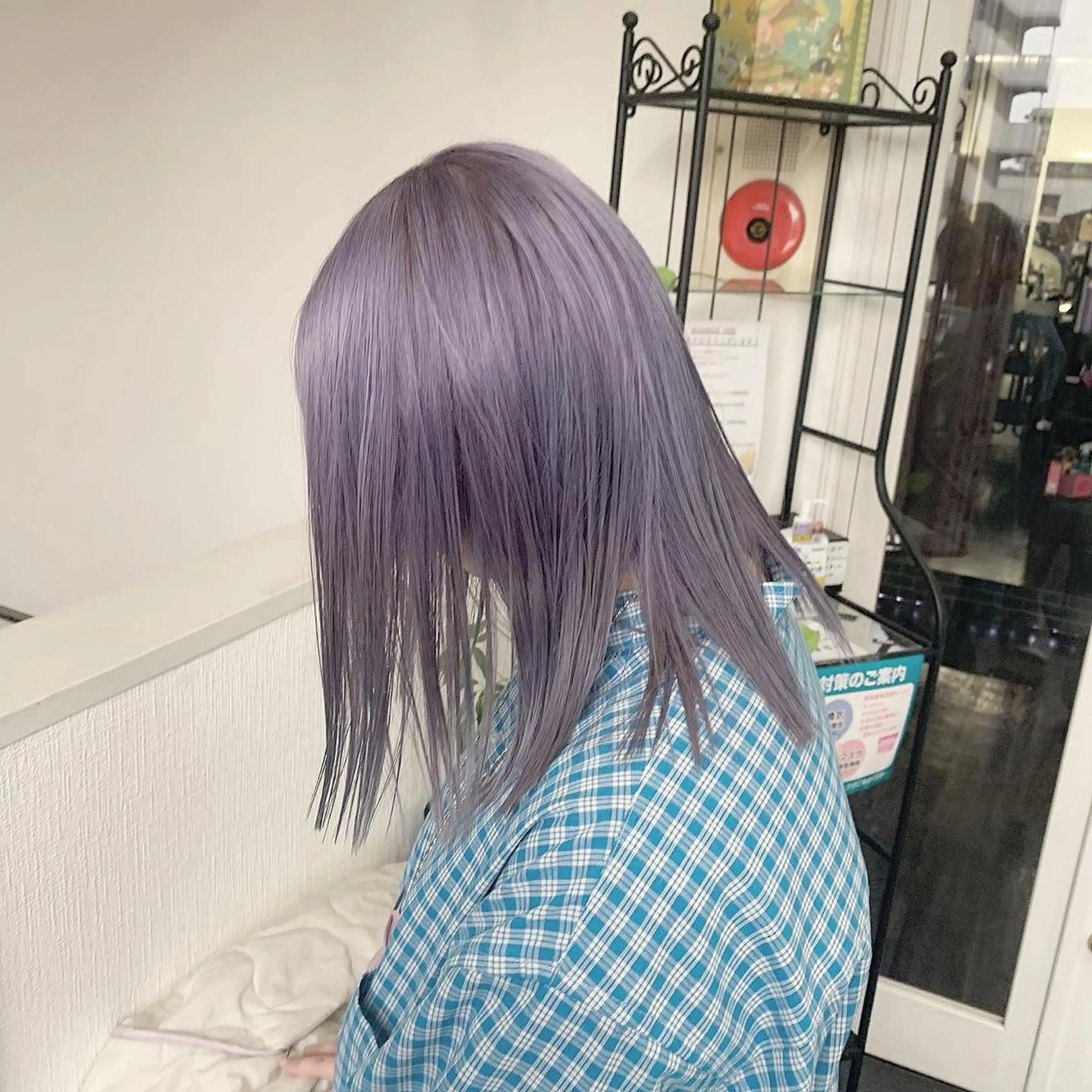 ミディアム アッシュ ヘアカラー actanoid etto所属・佐藤 香太のヘアスタイル