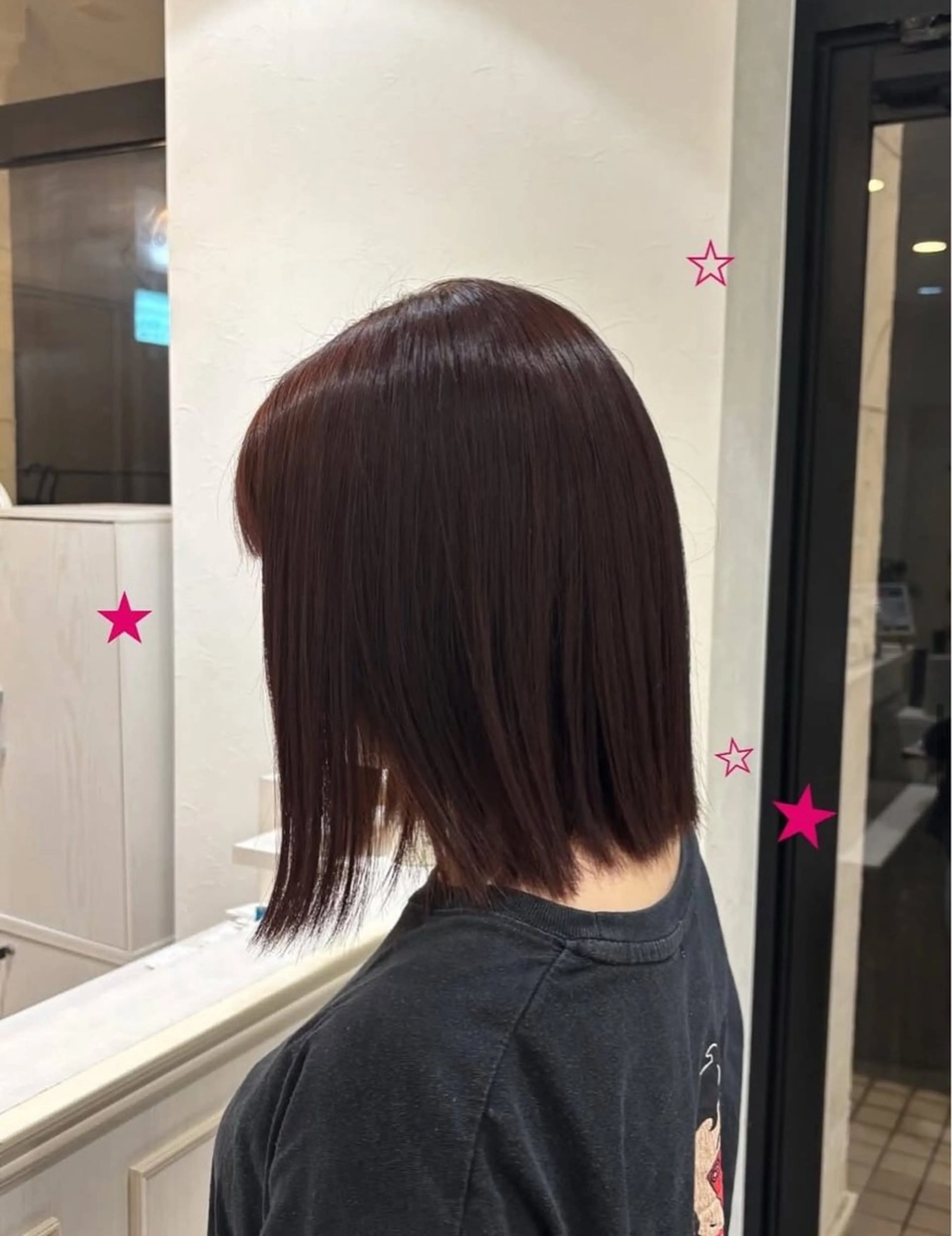 カラー ヘアカラー 島崎 夏希のヘアスタイル
