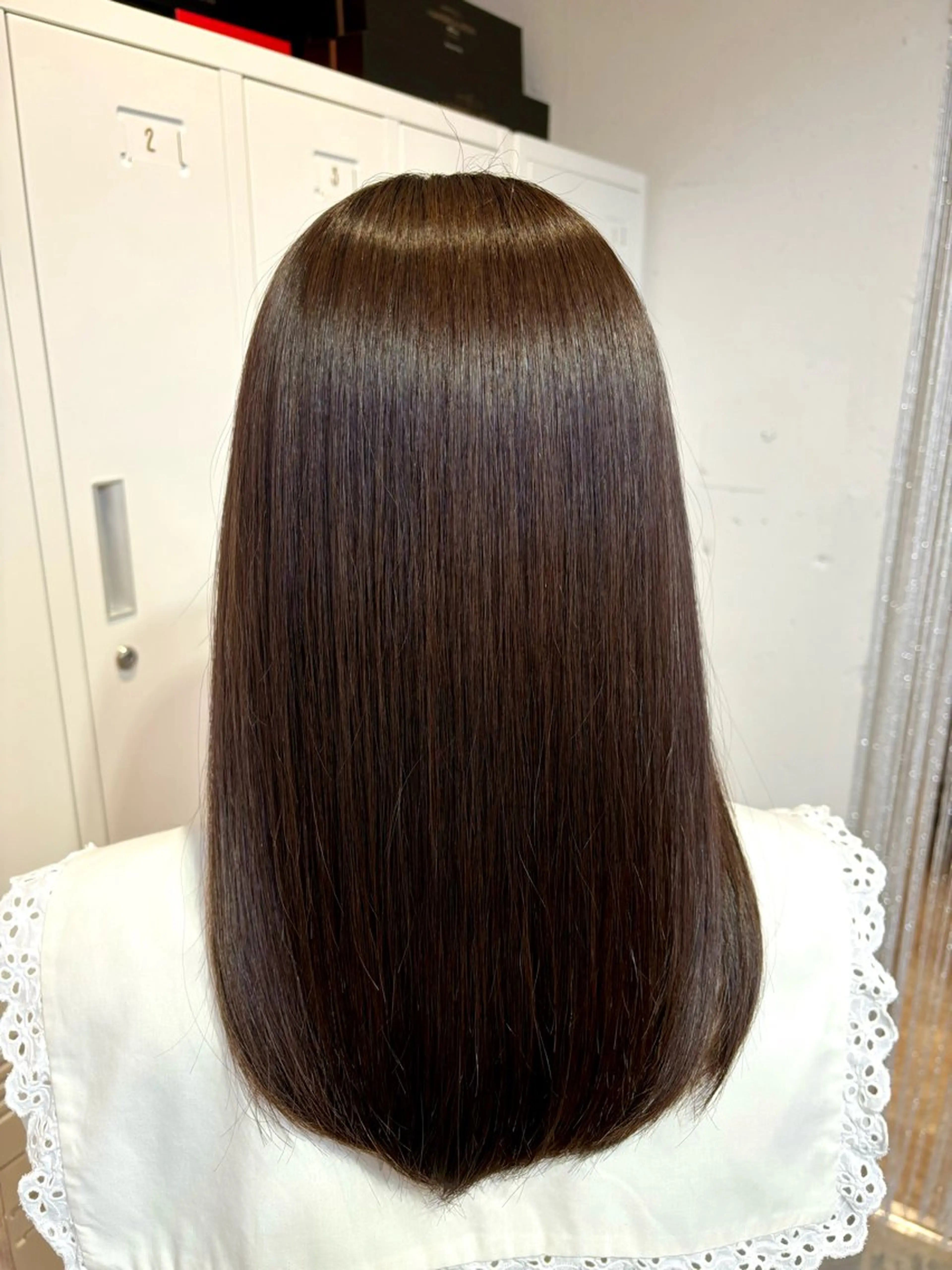 ☁️潤いケアカラー☁️ワンカラー＋トリートメントの写真