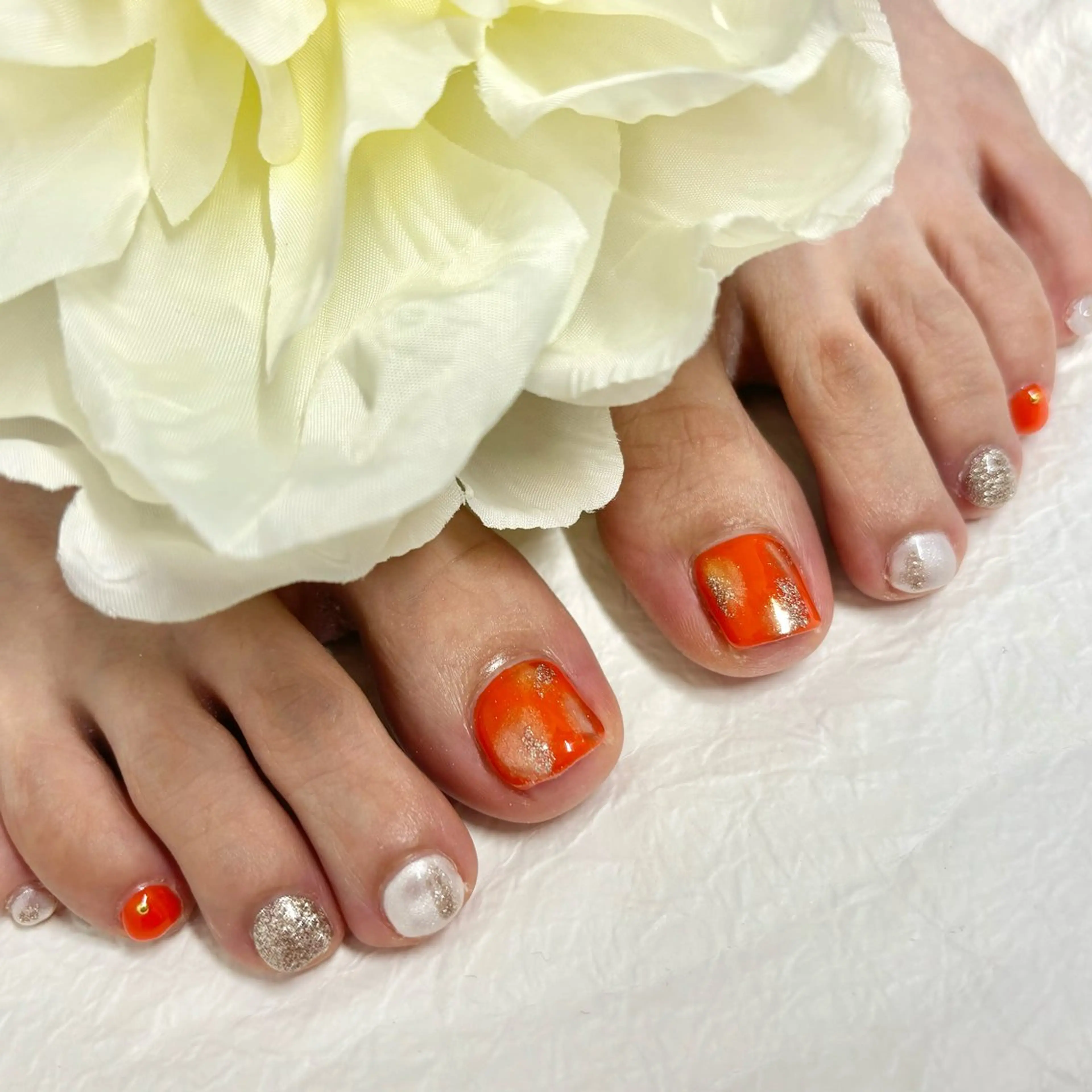 ネイル フットネイル ラヴィアンローズ所属・S. kurumiのネイルデザイン