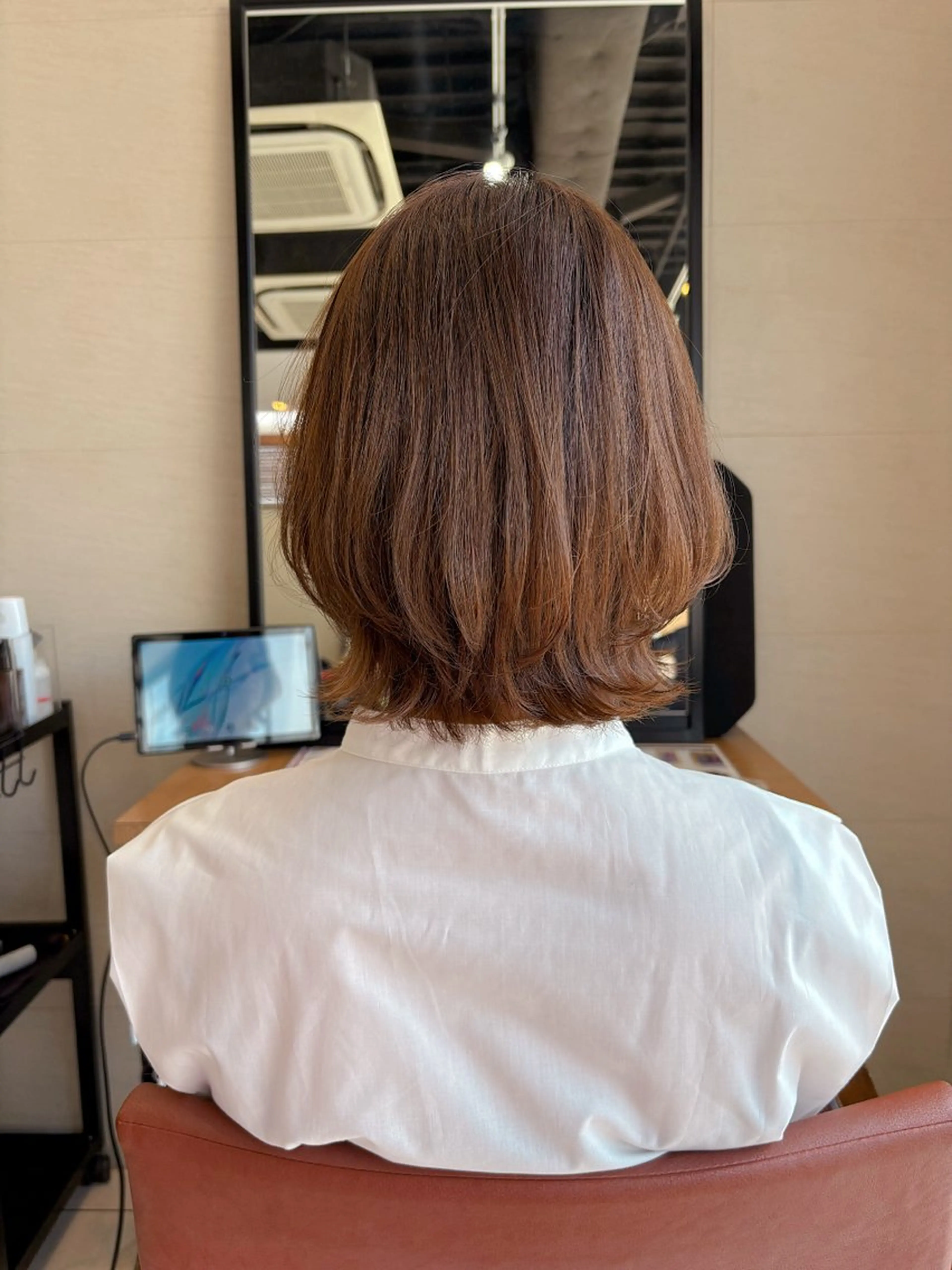 ショート ボブレイヤー ボブ レイヤーカット ボブ/ミディアム 親しみやすさ/さくらのヘアスタイル