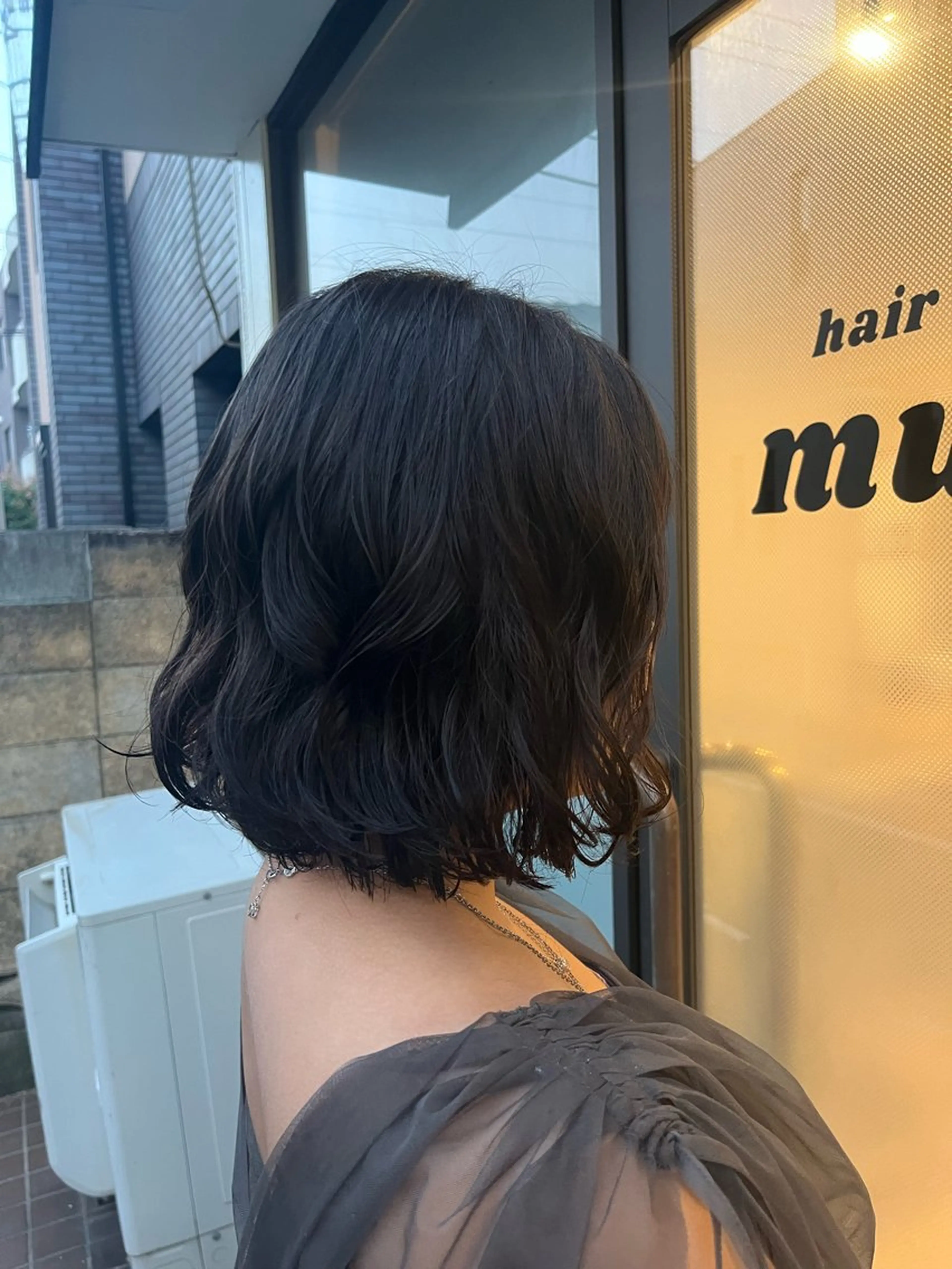 ショート ボブ カット パーマ Hair salon mutto所属・似合わせスタイル 🌹mao🌹のヘアスタイル