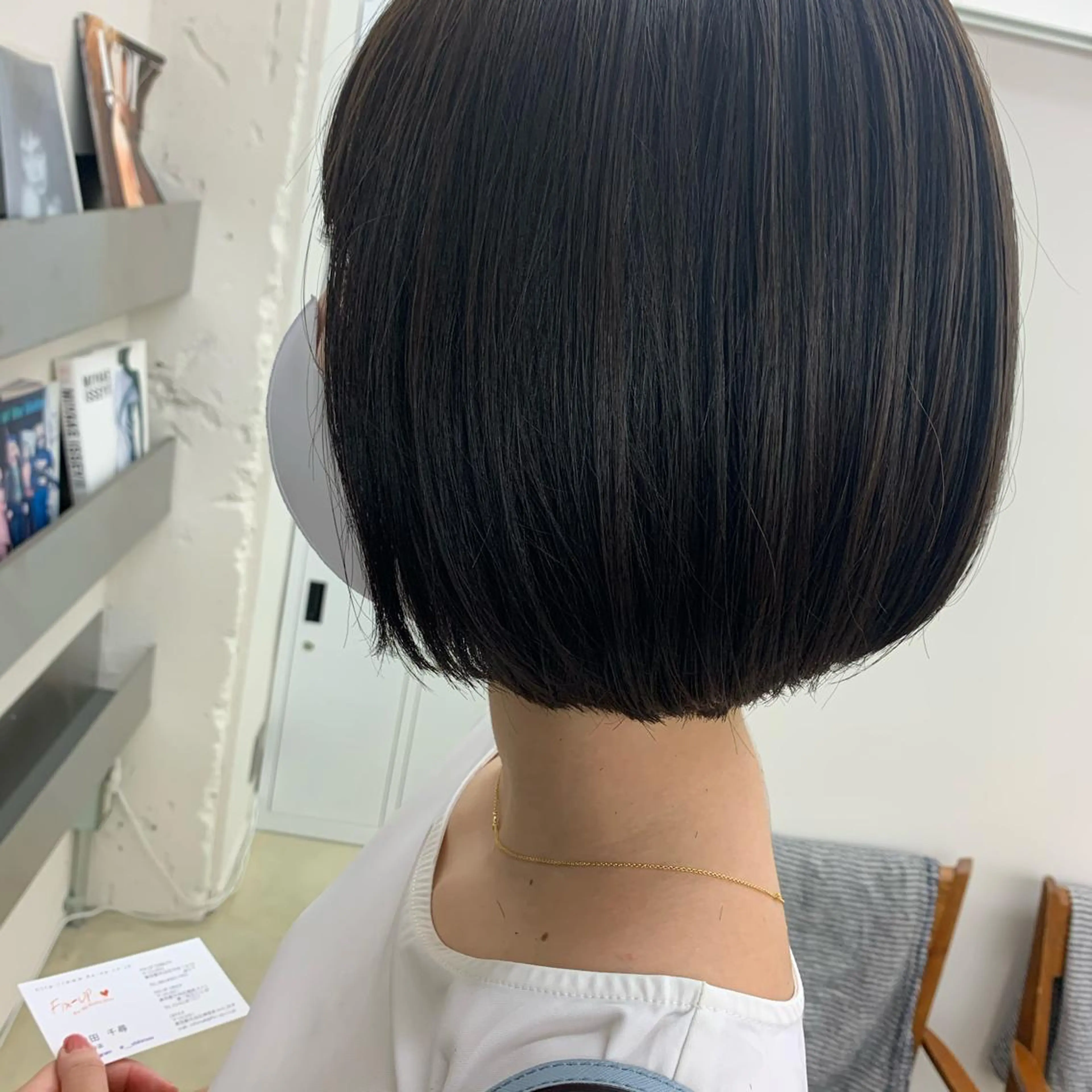 ミディアム カラー 似合わせカット トレンド眉🤍🫧 mana ‎の眉毛・アイブロウイメージ