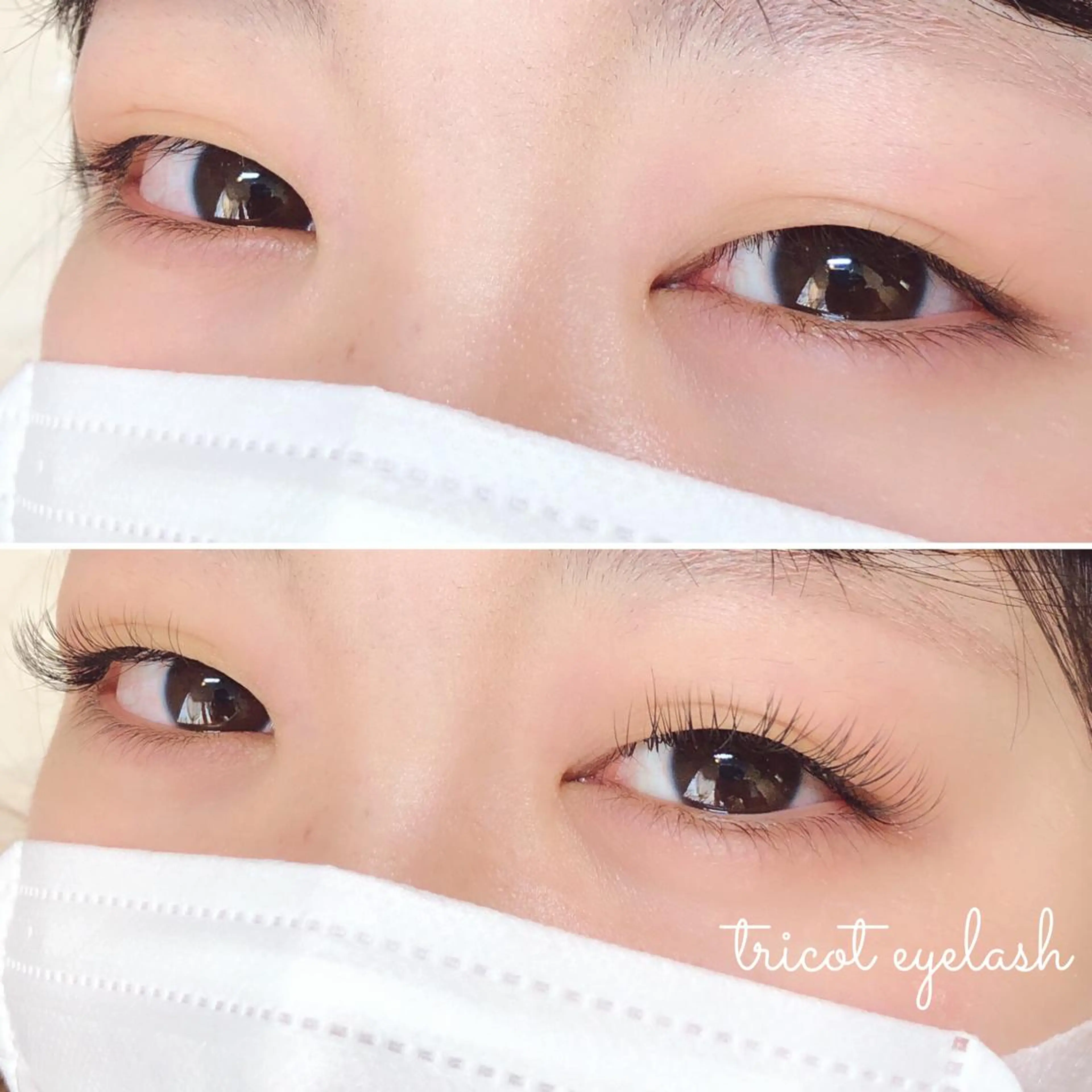 マツエク・マツパ CCカール Cカール フラットラッシュ tricot 藤元のマツエク・マツパデザイン