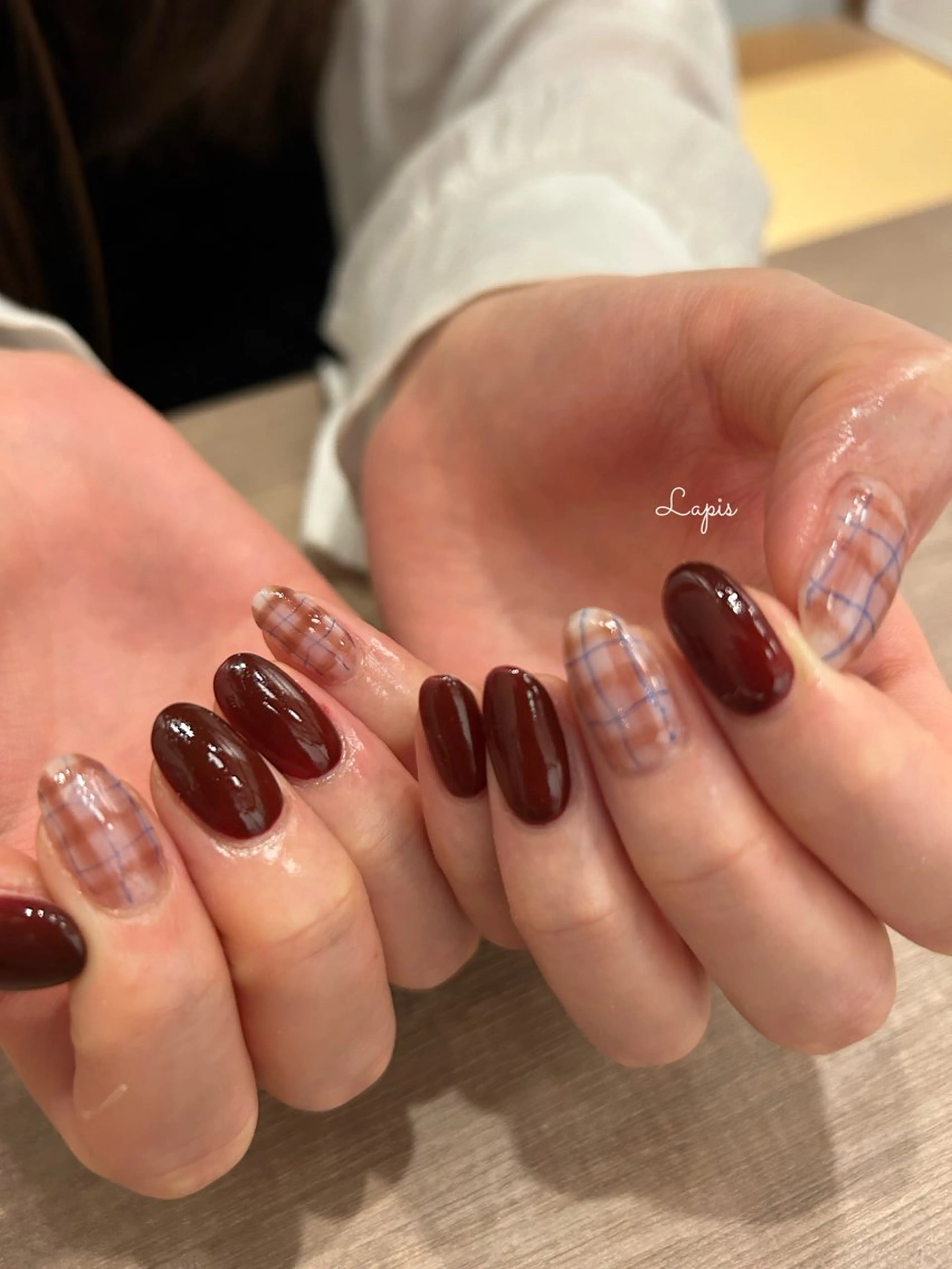 ネイル ハンドネイル Lapis *のネイルデザイン