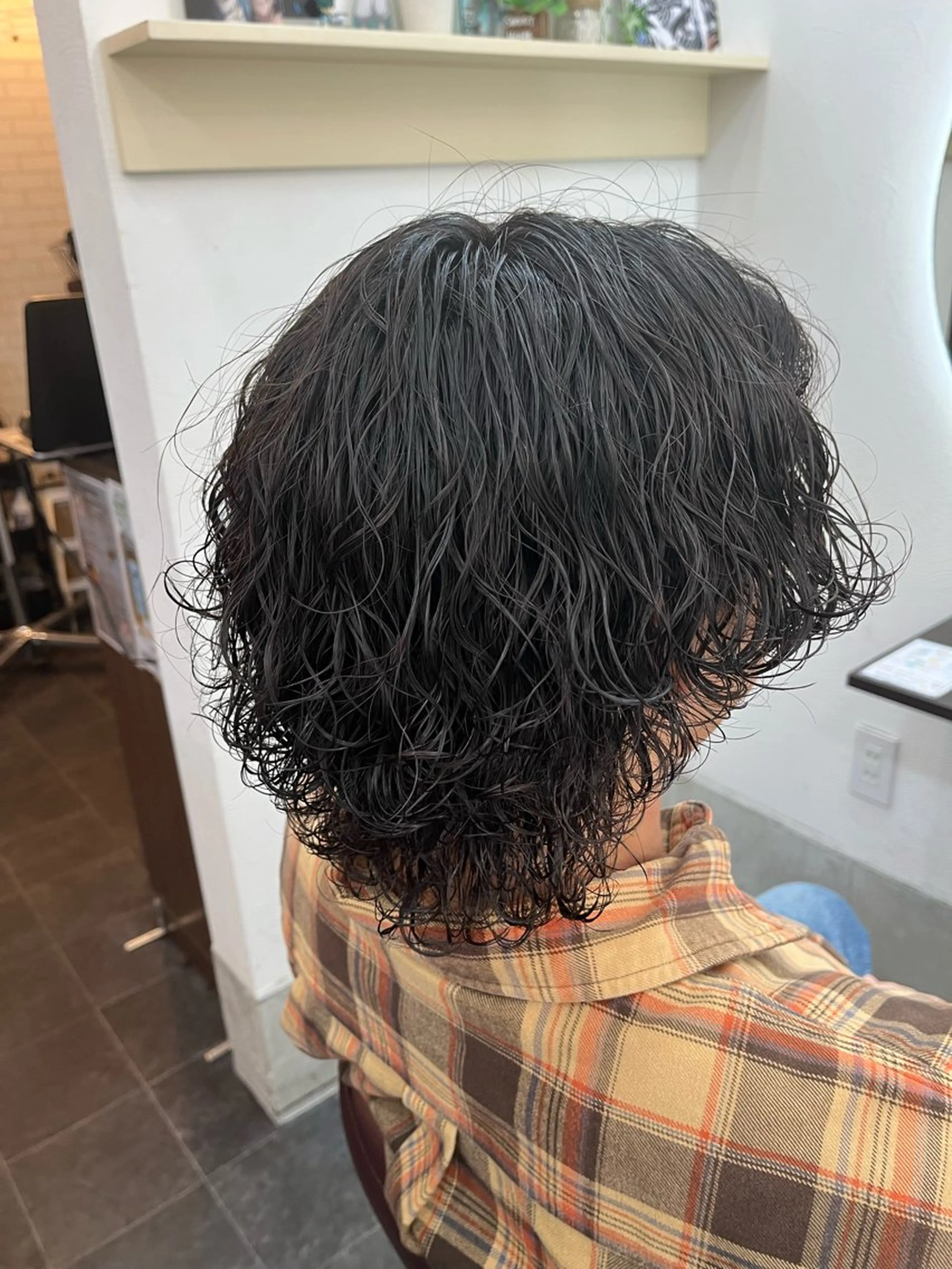 ミディアム パーマ 🌴TELAHAIR 葛西店RIKU🌊のヘアスタイル