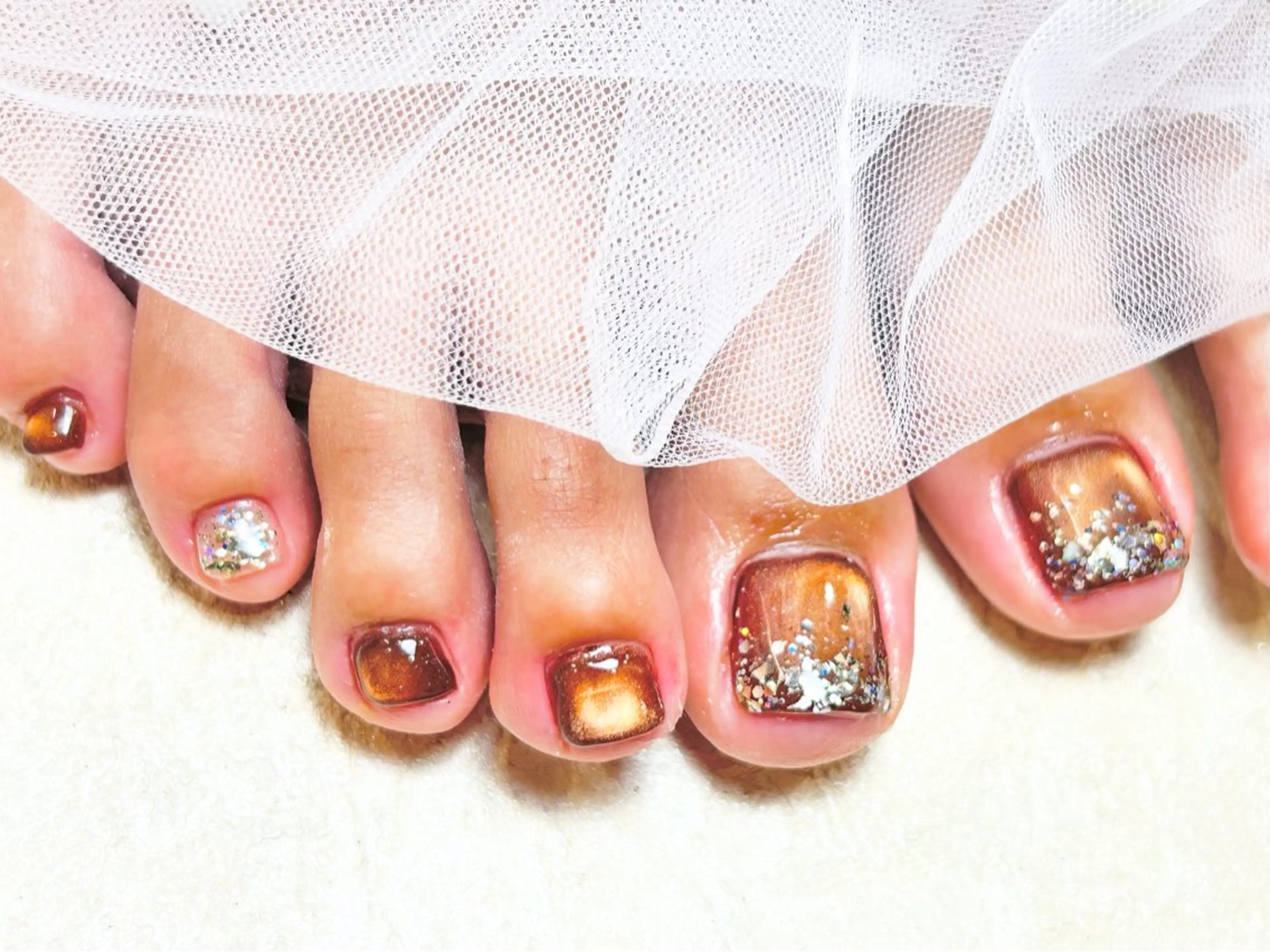 ネイル フットネイル Sara+所属・sara +のネイルデザイン