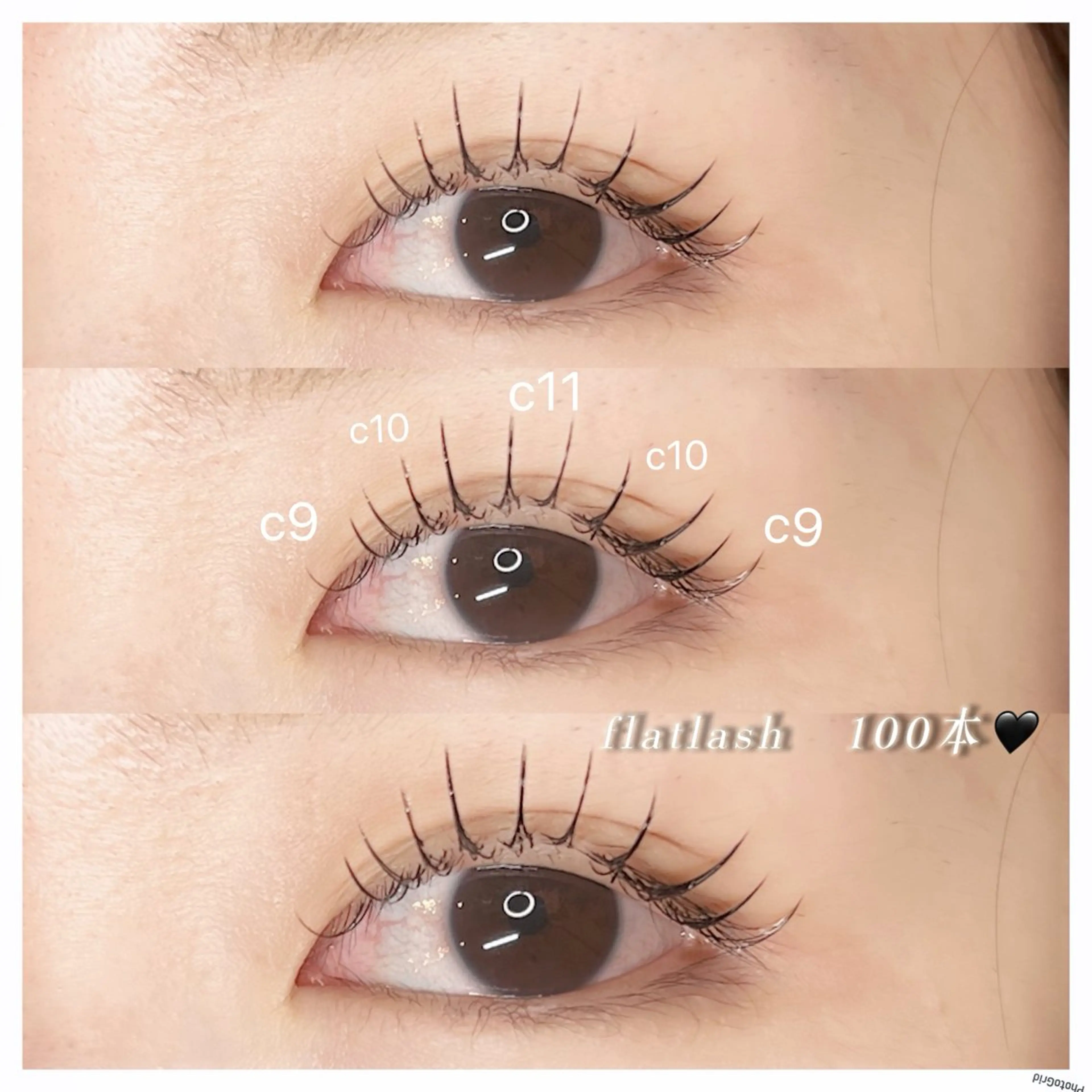 マツエク・マツパ マツエク molunka chikaのマツエク・マツパデザイン